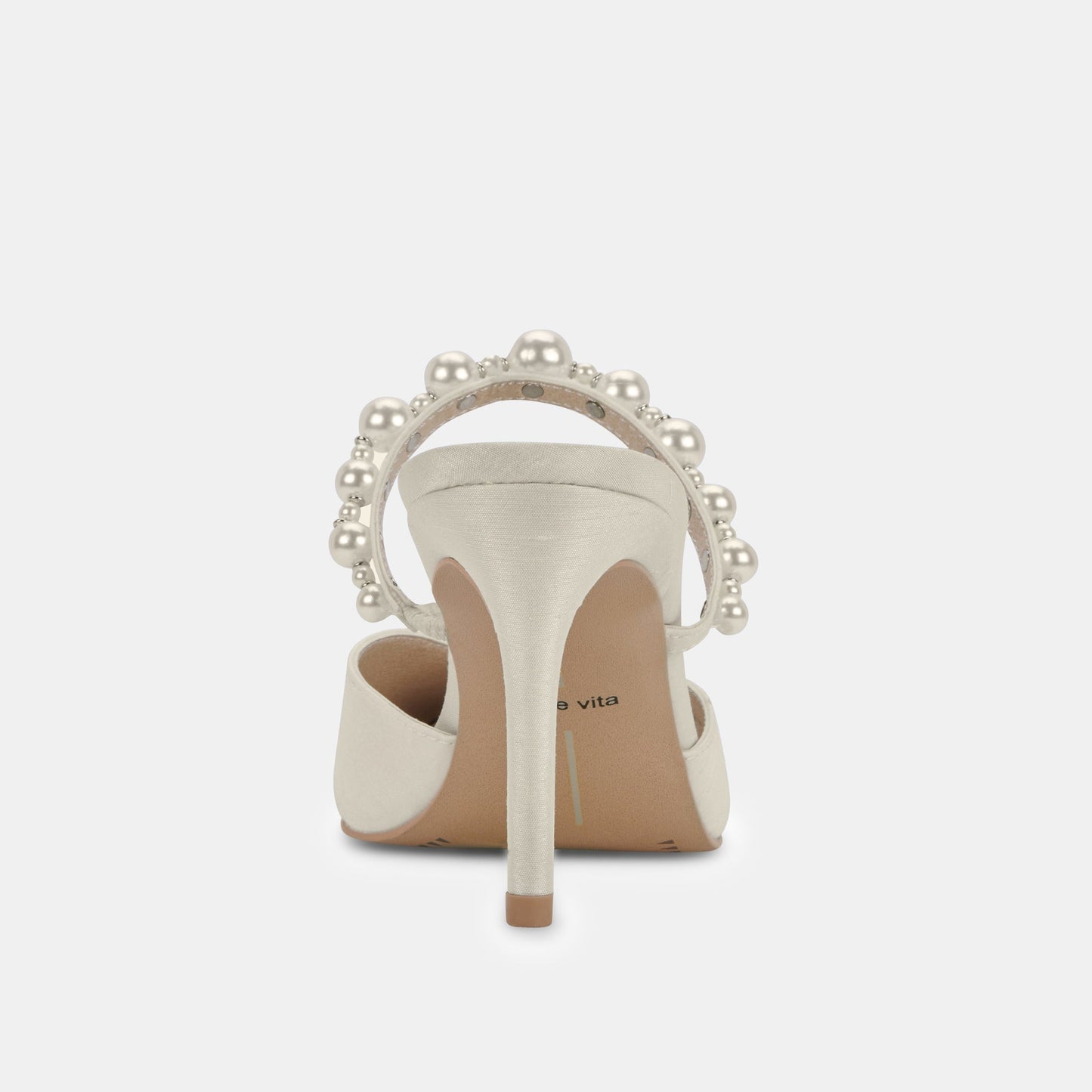 KANIKA Pearl Heels Vanilla Silk | Vanilla Silk Pearl Tapered Heels
 – Dolce Vita Dolce Vita On sale
