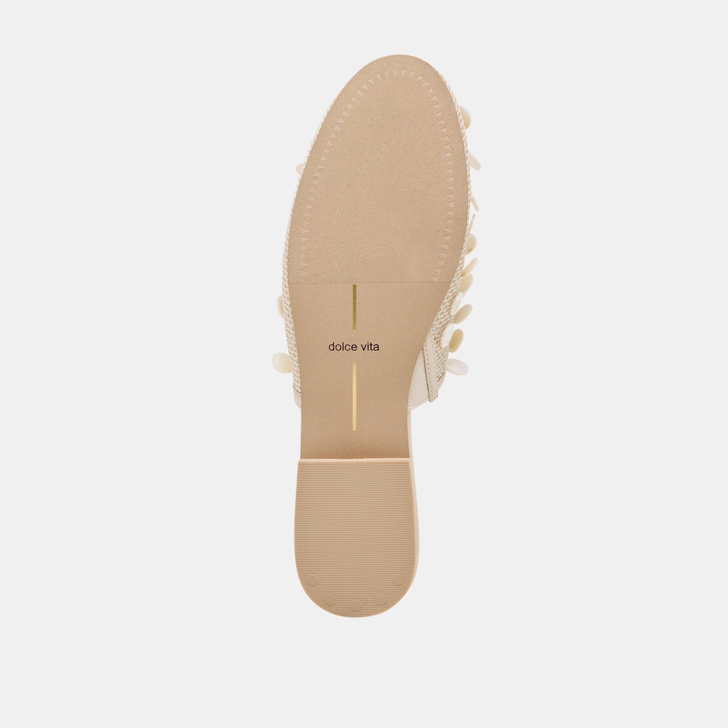 Rova Bead Ivory Disc Mesh Flats Dolce Vita For sale