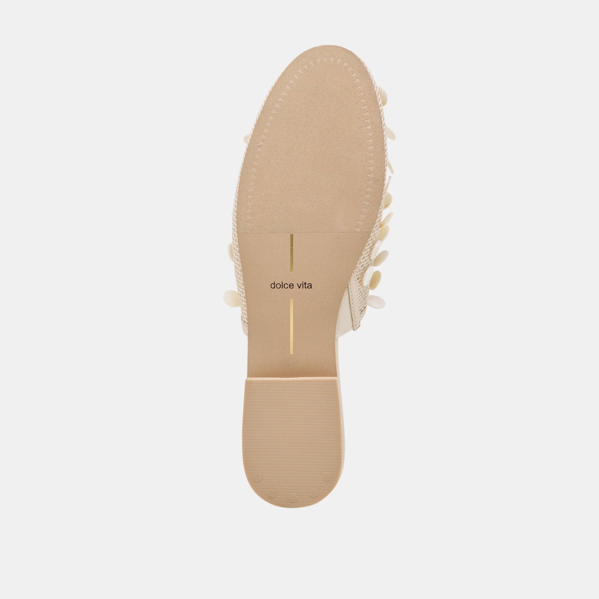 Rova Bead Ivory Disc Mesh Flats Dolce Vita For sale