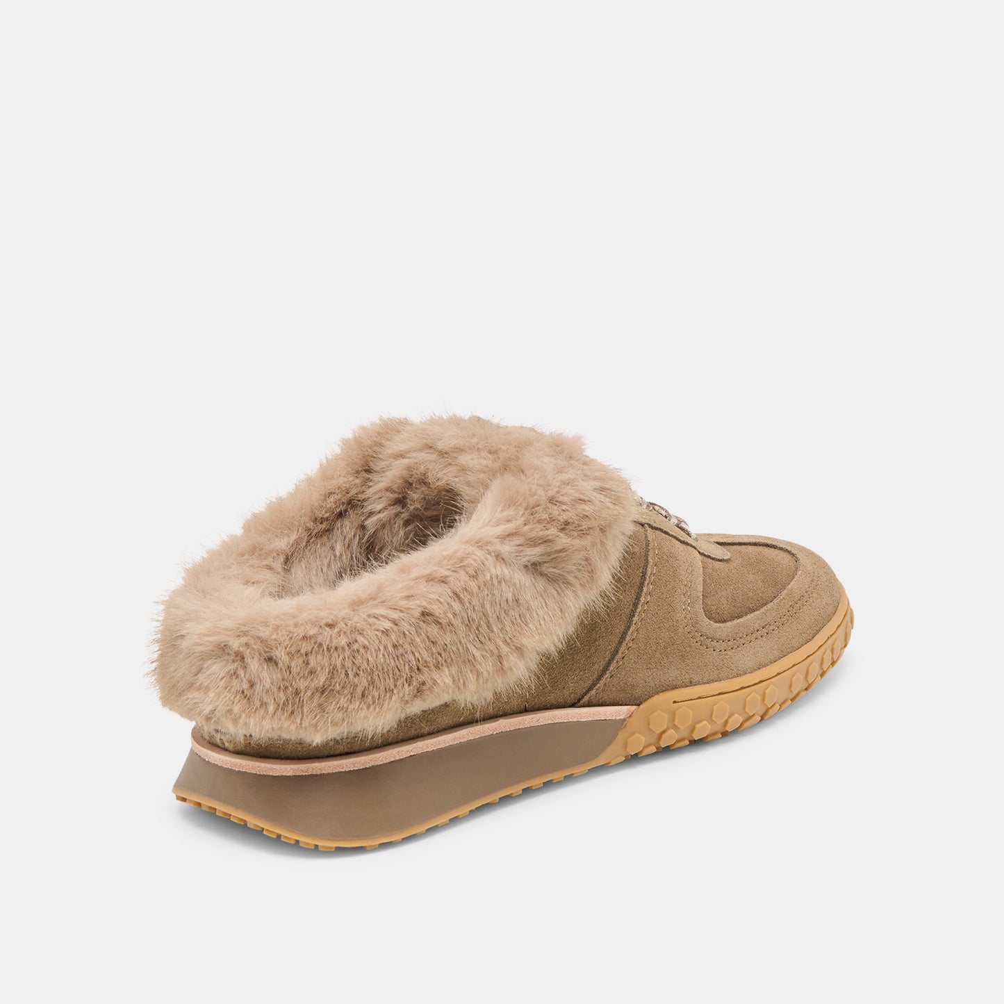 Izzey Plush Olive Suede Sneakers Dolce Vita Outlet