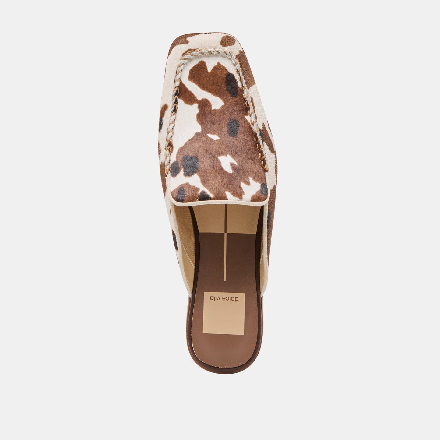 Bradly Cocoa Taurus Calf Hair Flats Dolce Vita Discount