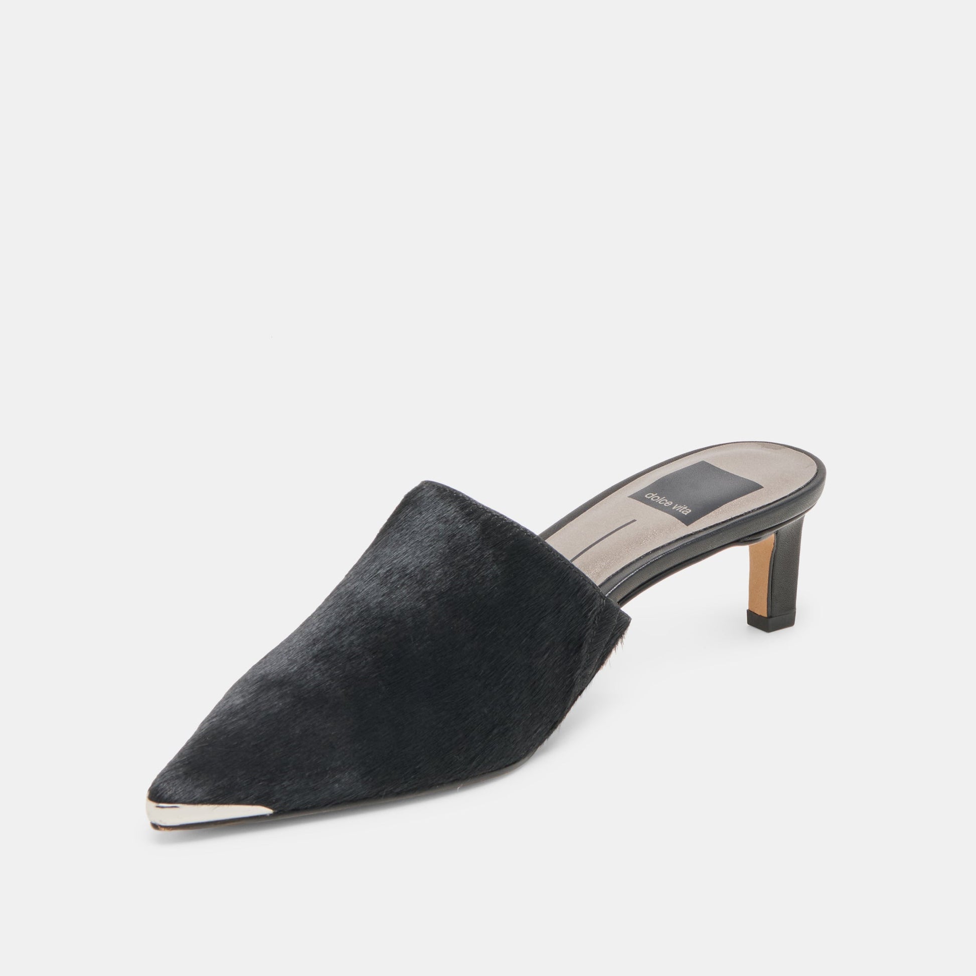 Lexy Nero Calf Hair Heels Dolce Vita Online