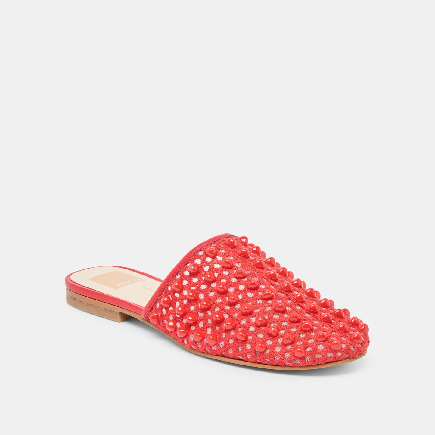 Rova Bead Chili Beaded Mesh Flats Dolce Vita Outlet
