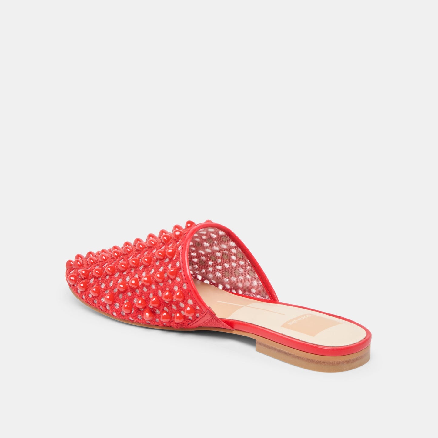 Rova Bead Chili Beaded Mesh Flats Dolce Vita Outlet