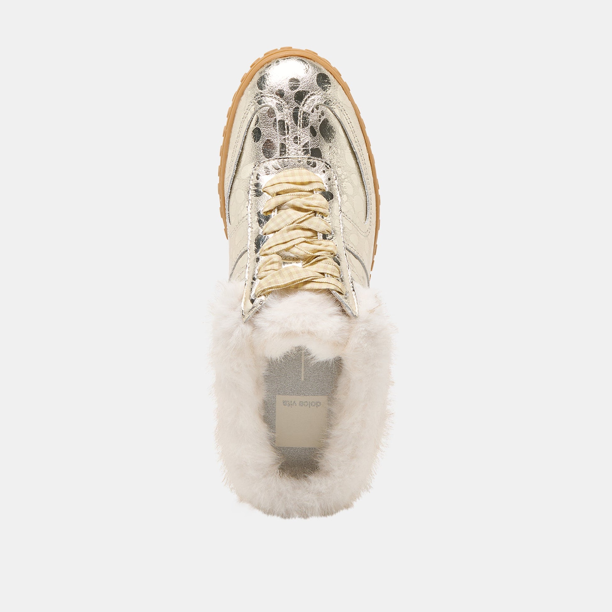 Izzey Plush Platinum Leather Sneakers Dolce Vita Discount