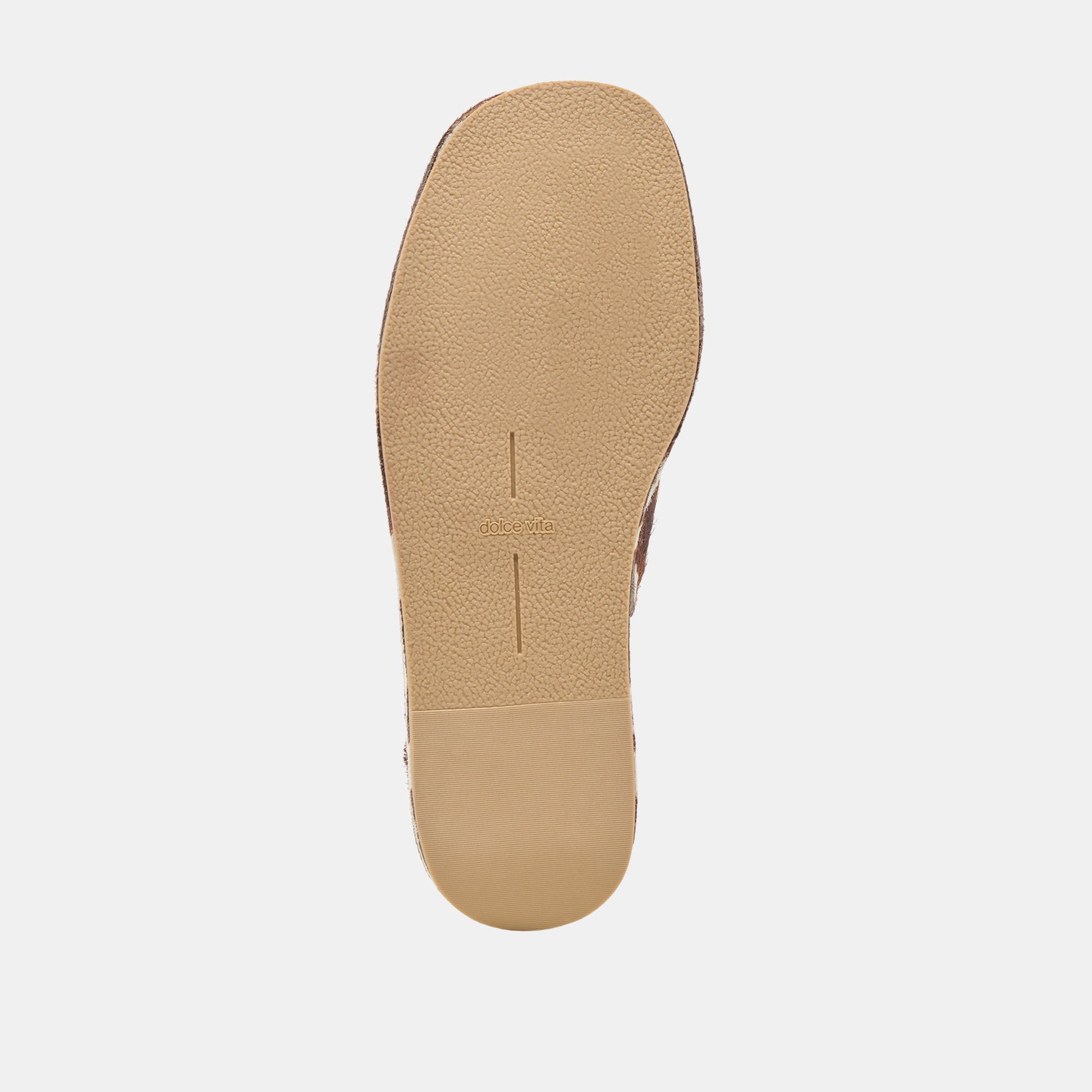 Rosita Cocoa Taurus Calf Hair Flats Dolce Vita Outlet