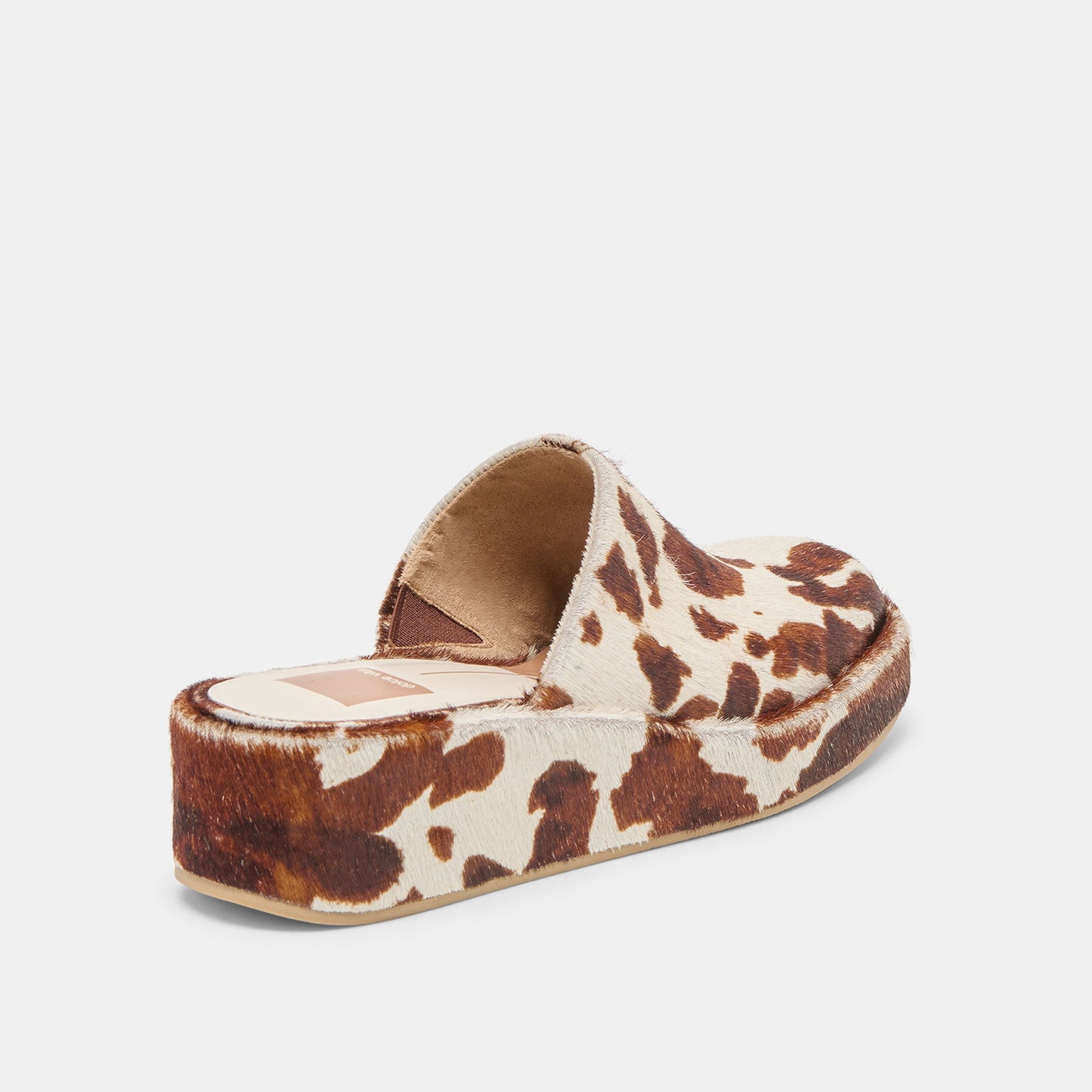 Rosita Cocoa Taurus Calf Hair Flats Dolce Vita Outlet