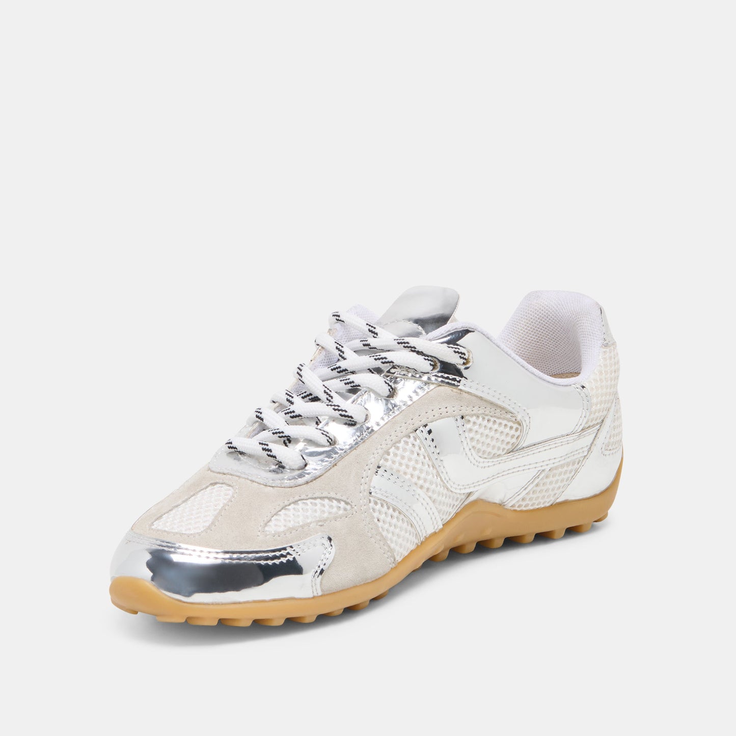 Myles Silver Multi Leather Sneakers Dolce Vita Sale