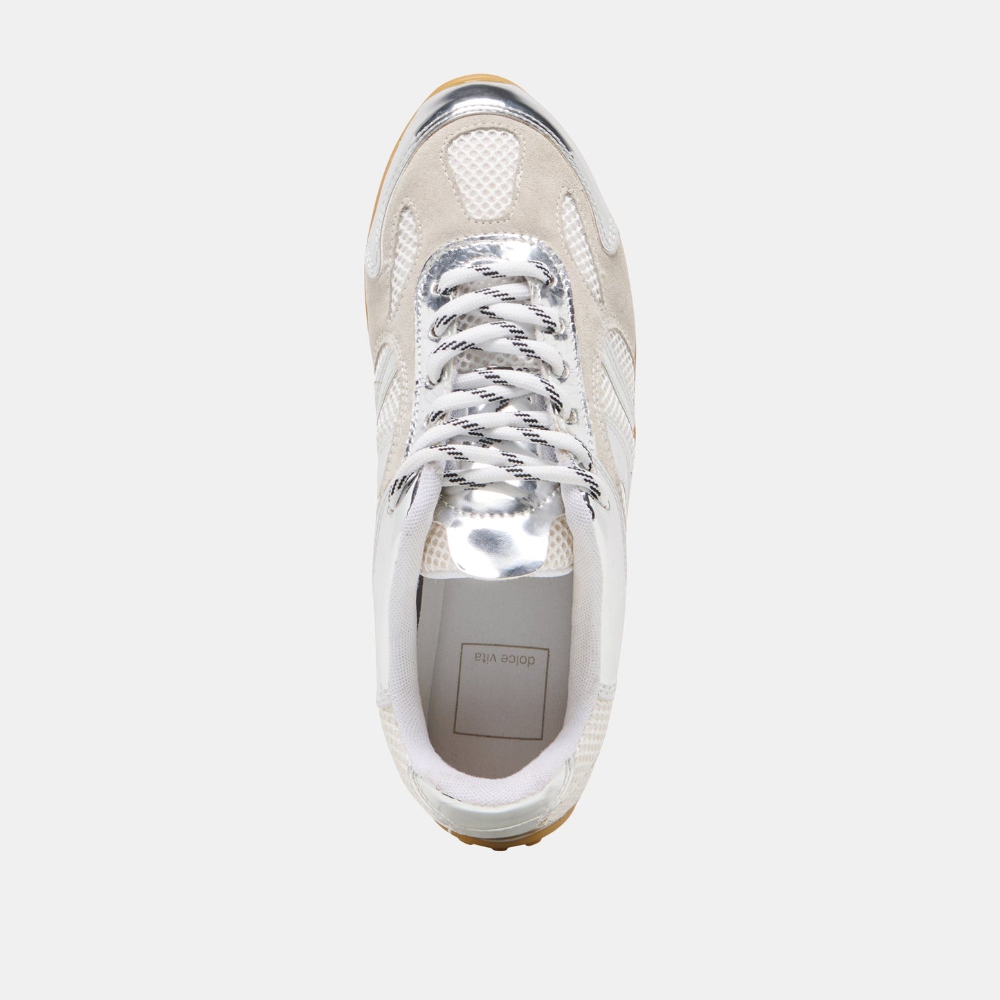 Myles Silver Multi Leather Sneakers Dolce Vita Sale