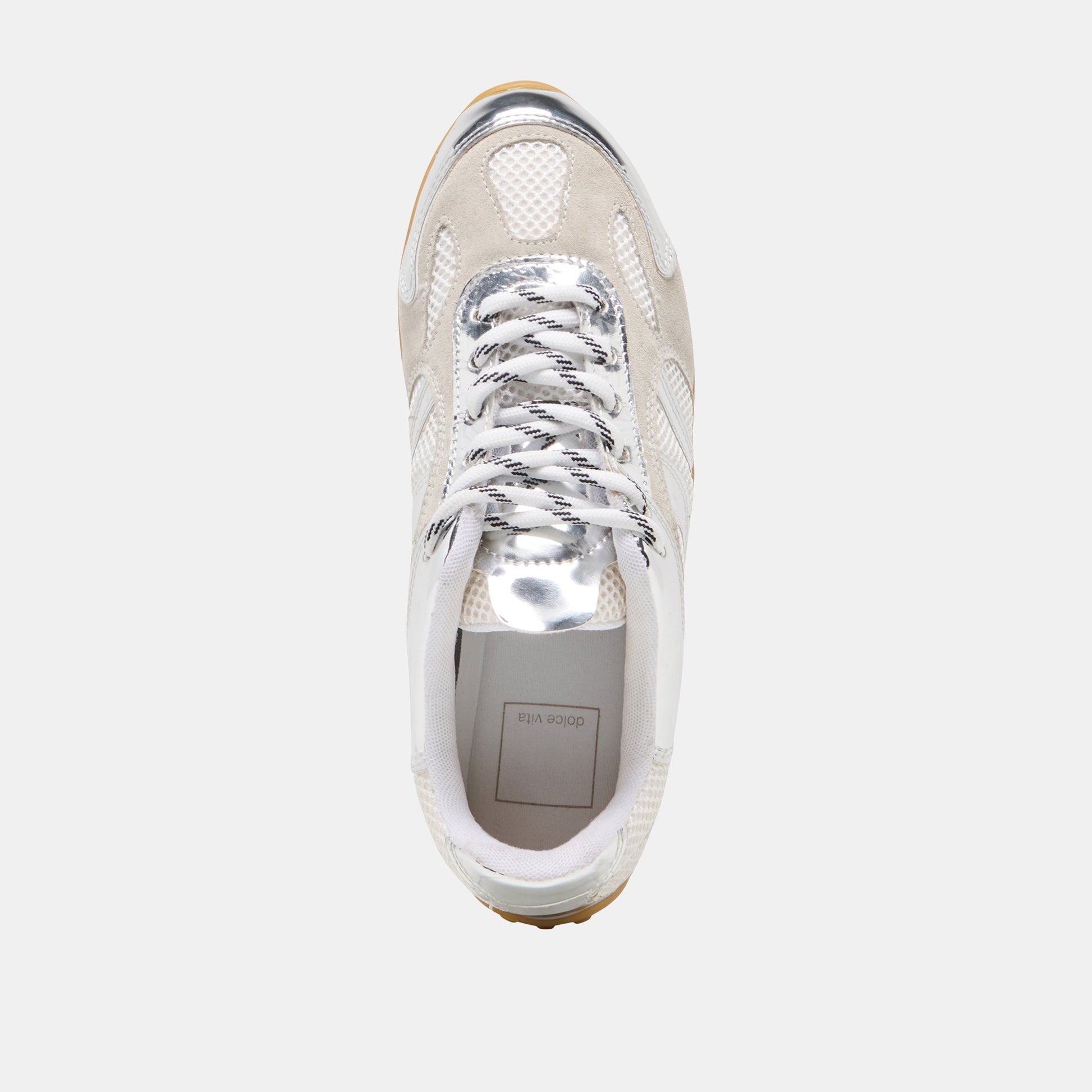 Myles Silver Multi Leather Sneakers Dolce Vita Sale