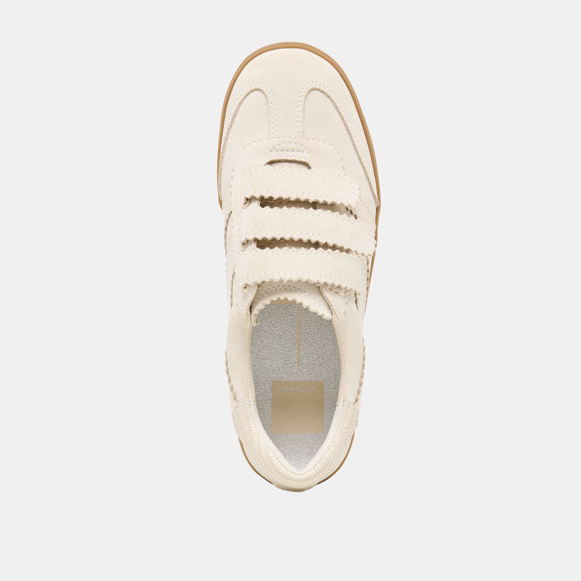 Merit Velcro Ivory Leather Sneakers Dolce Vita Outlet