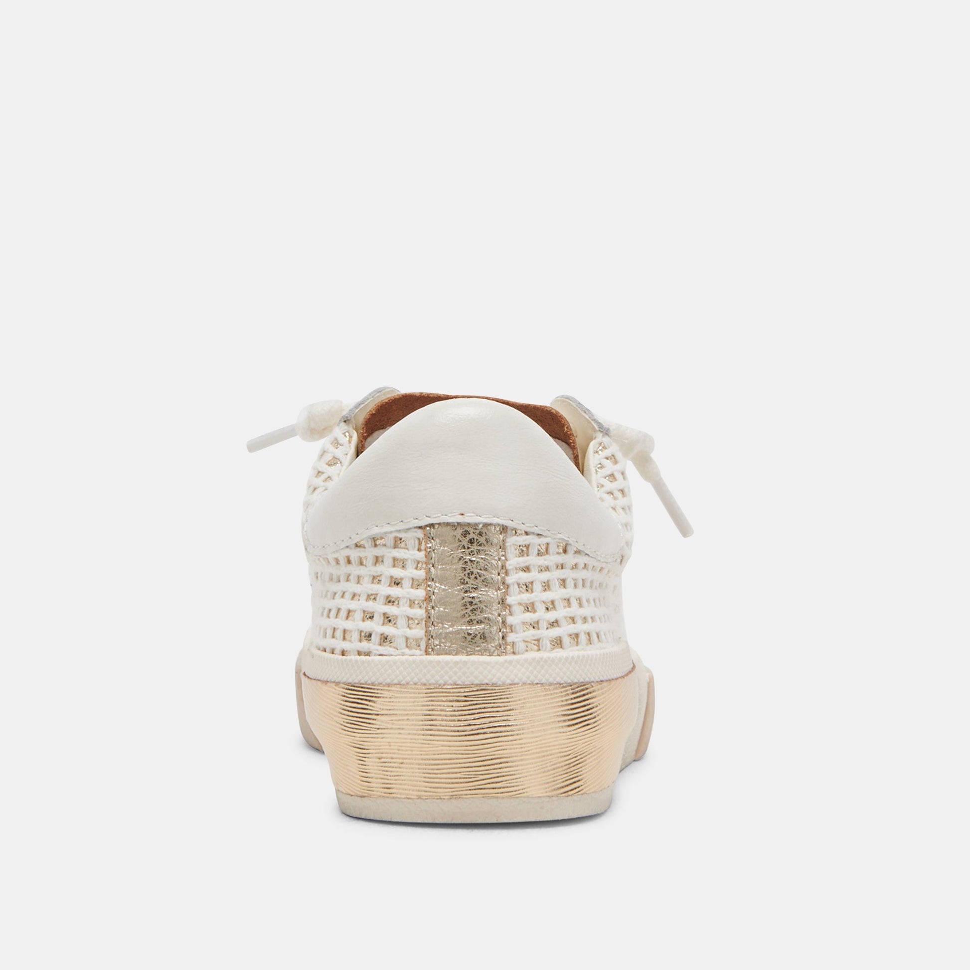 ZINA SNEAKERS BONE GOLD WOVEN
 – Dolce Vita Dolce Vita On sale