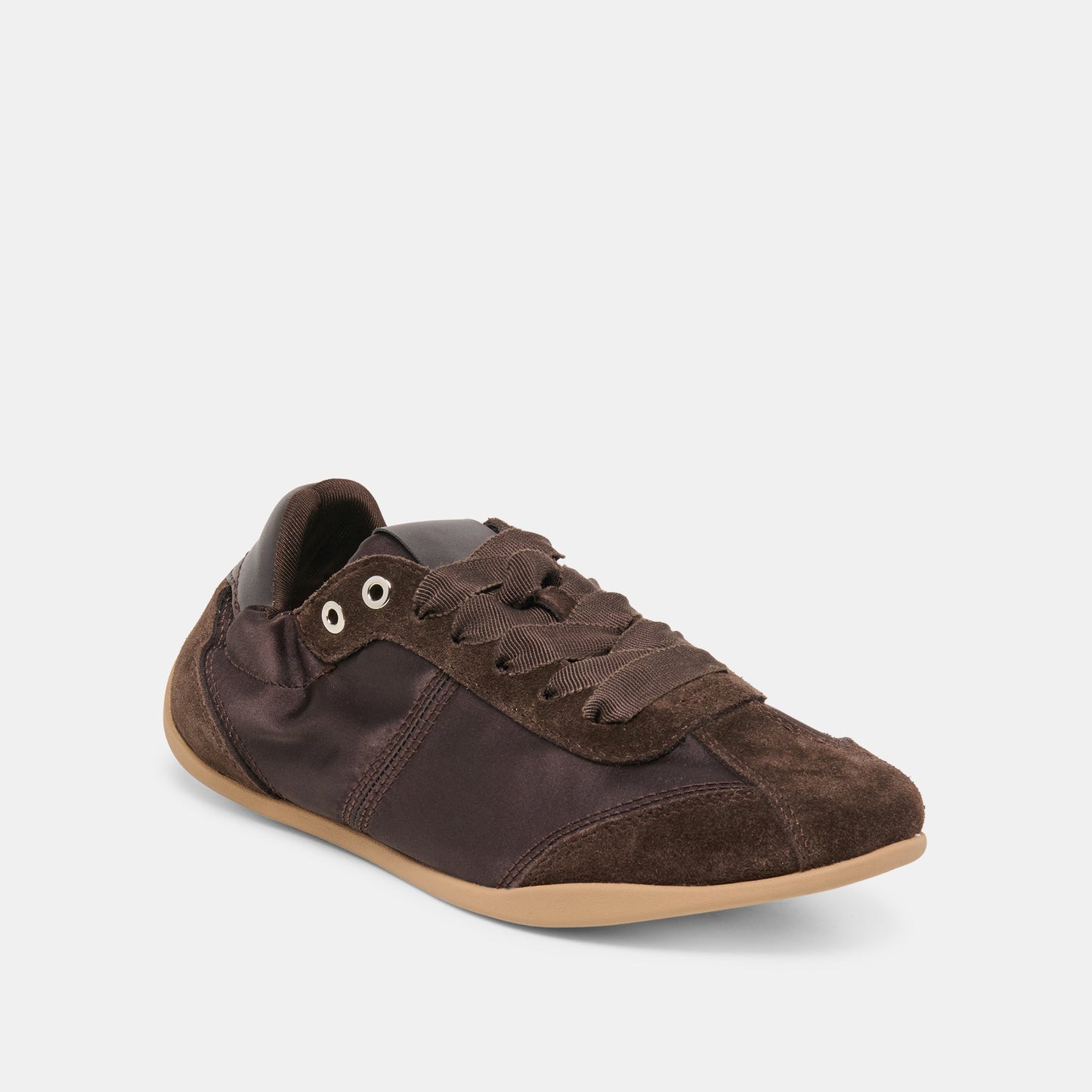 Dakoda Dk Brown Satin Sneakers Dolce Vita For sale