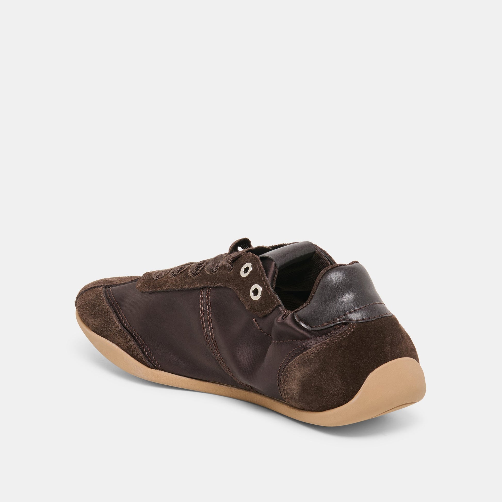 Dakoda Dk Brown Satin Sneakers Dolce Vita For sale