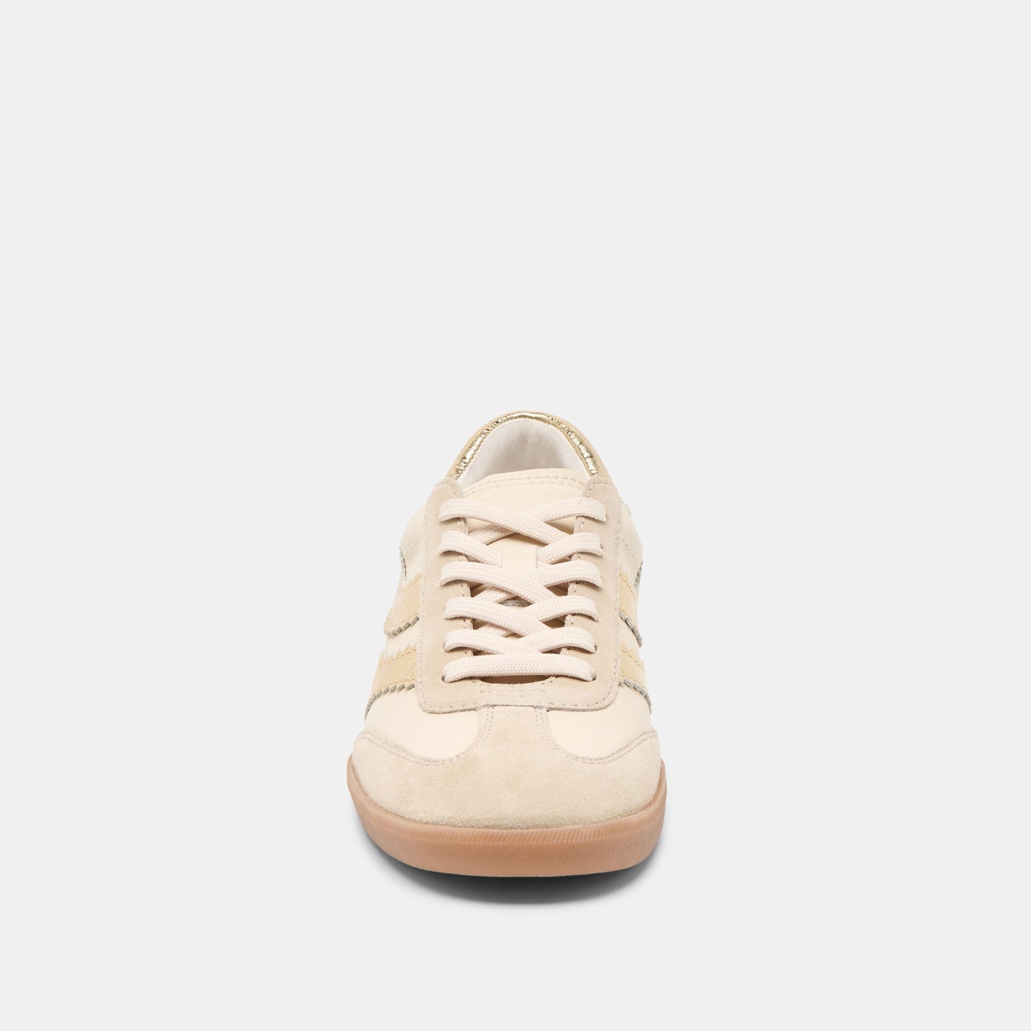 Merit White Gold Leather Sneakers Dolce Vita us