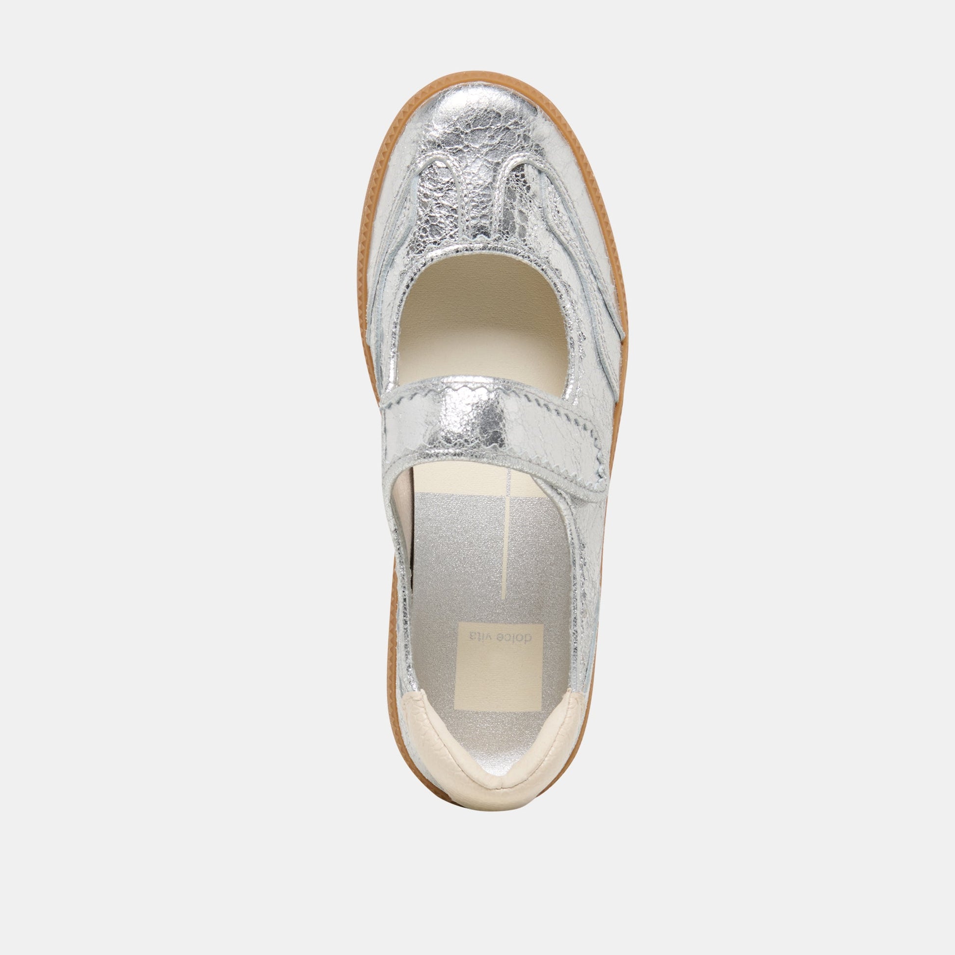 Nanet Silver Leather Sneakers Dolce Vita Sale