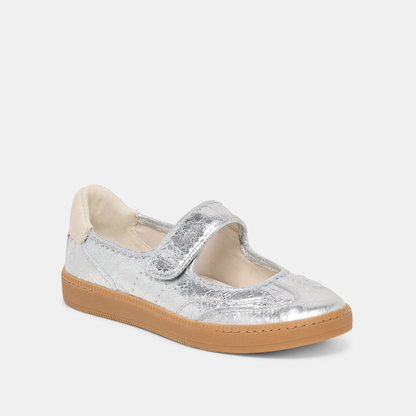 Nanet Silver Leather Sneakers Dolce Vita Sale