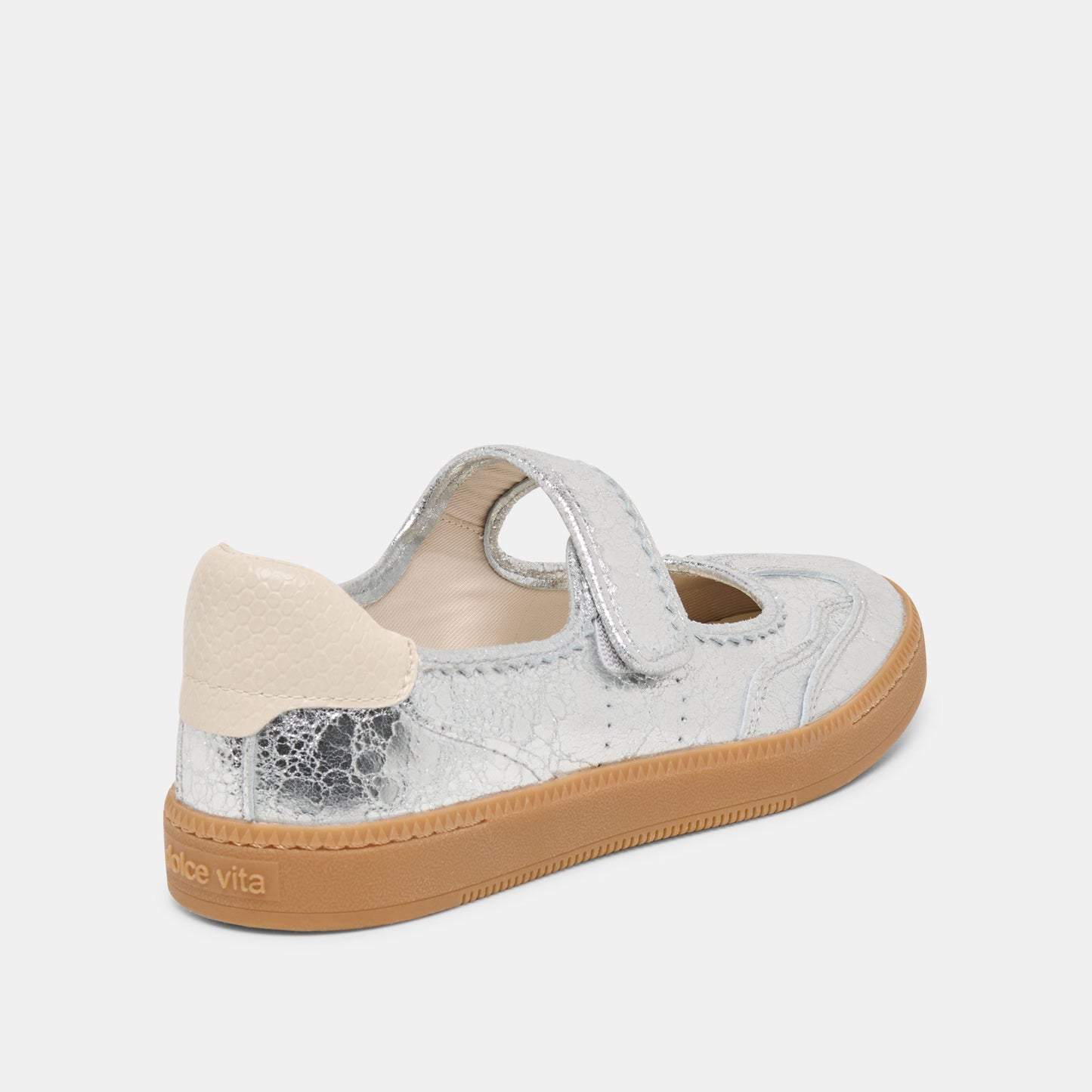Nanet Silver Leather Sneakers Dolce Vita Sale