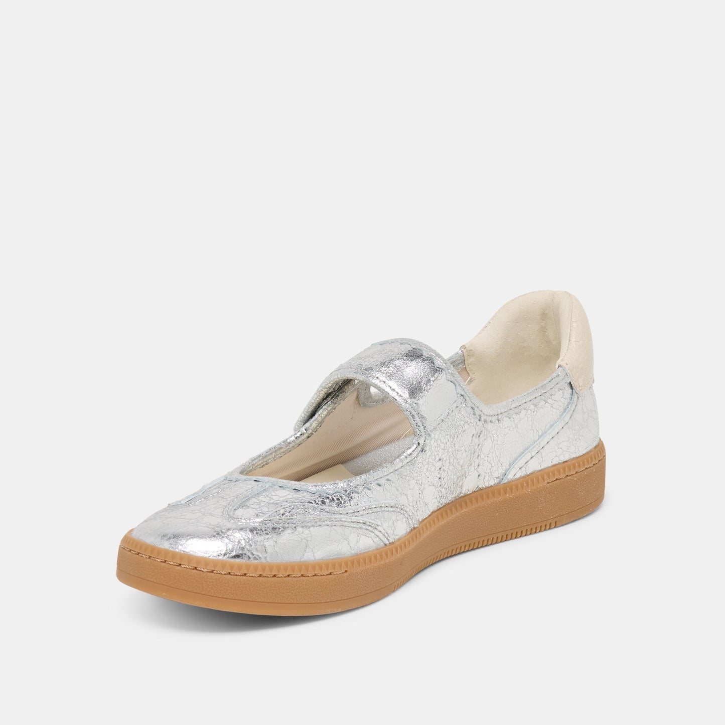 Nanet Silver Leather Sneakers Dolce Vita Sale