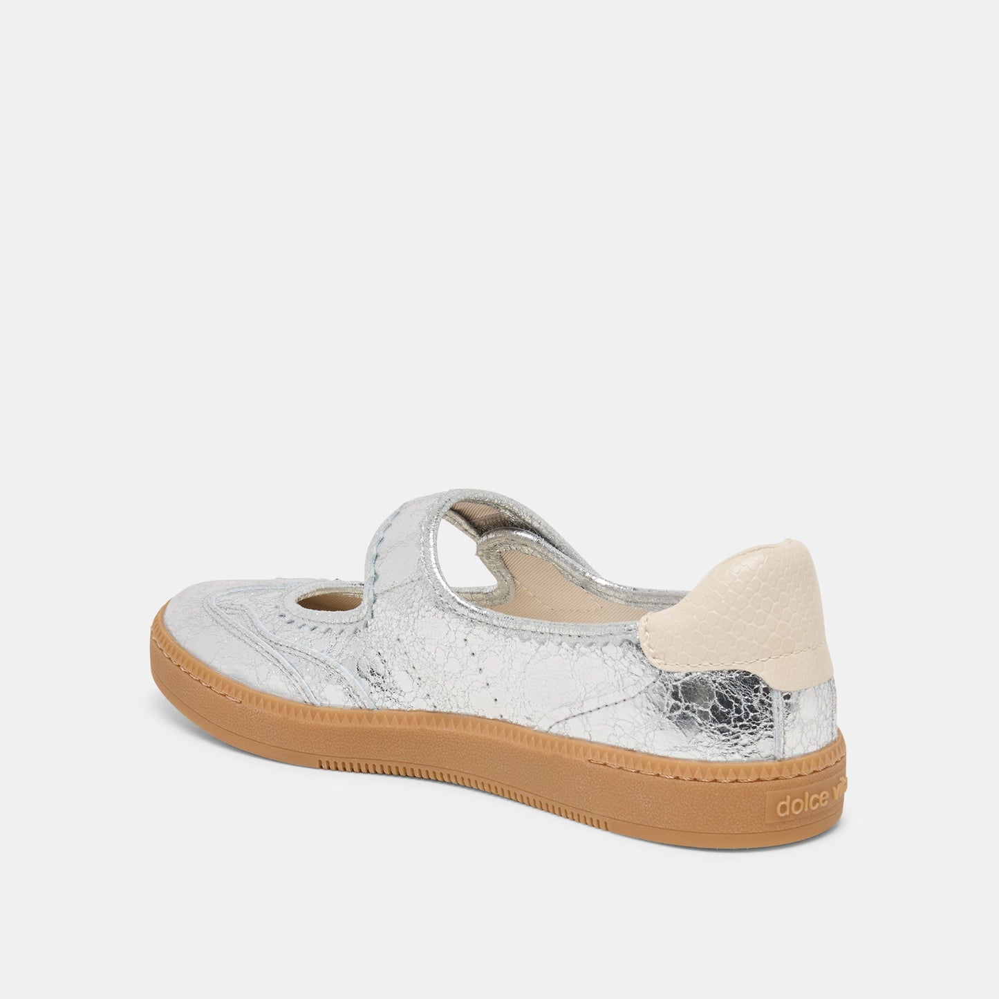 Nanet Silver Leather Sneakers Dolce Vita Sale