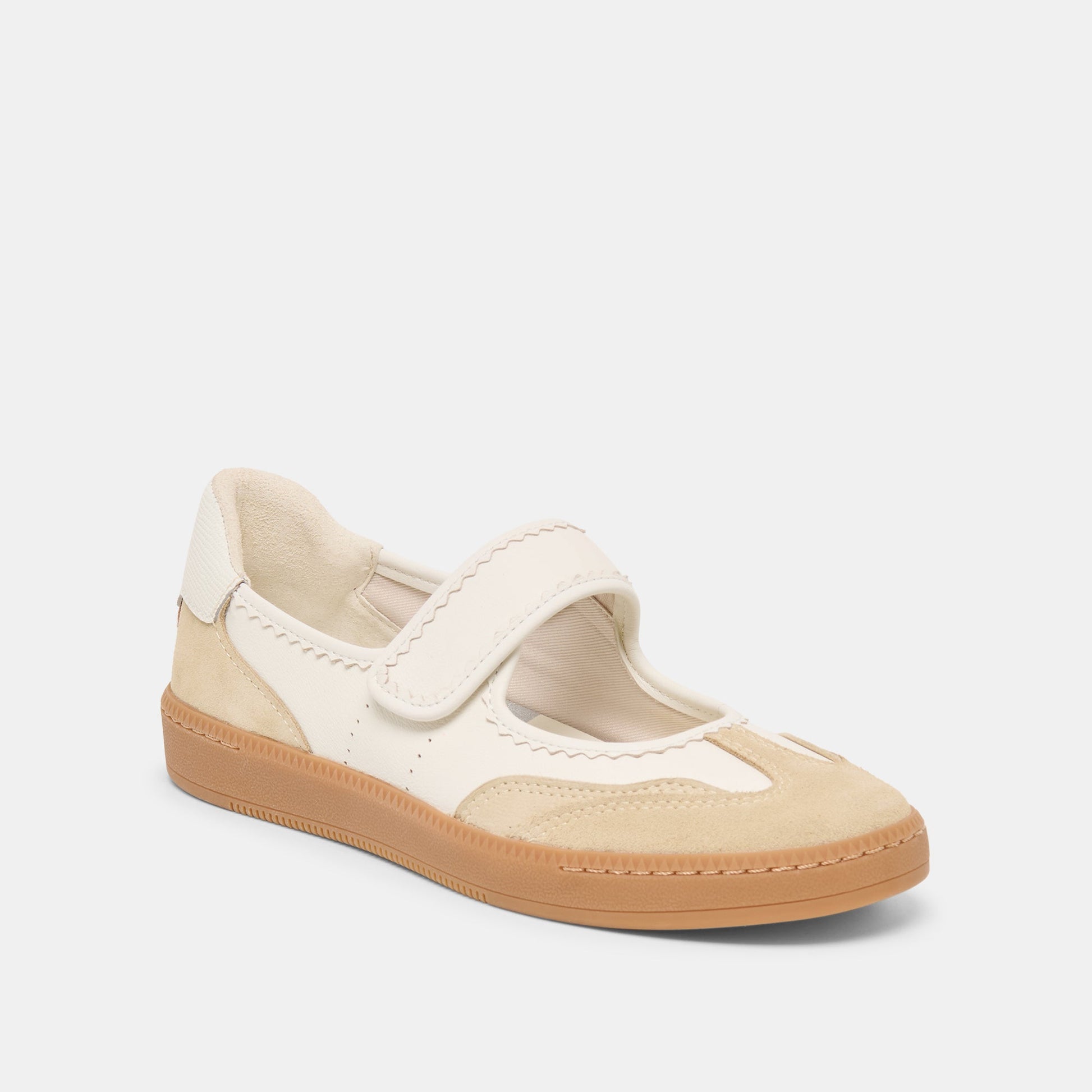 Nanet Ivory Multi Leather Sneakers Dolce Vita Outlet