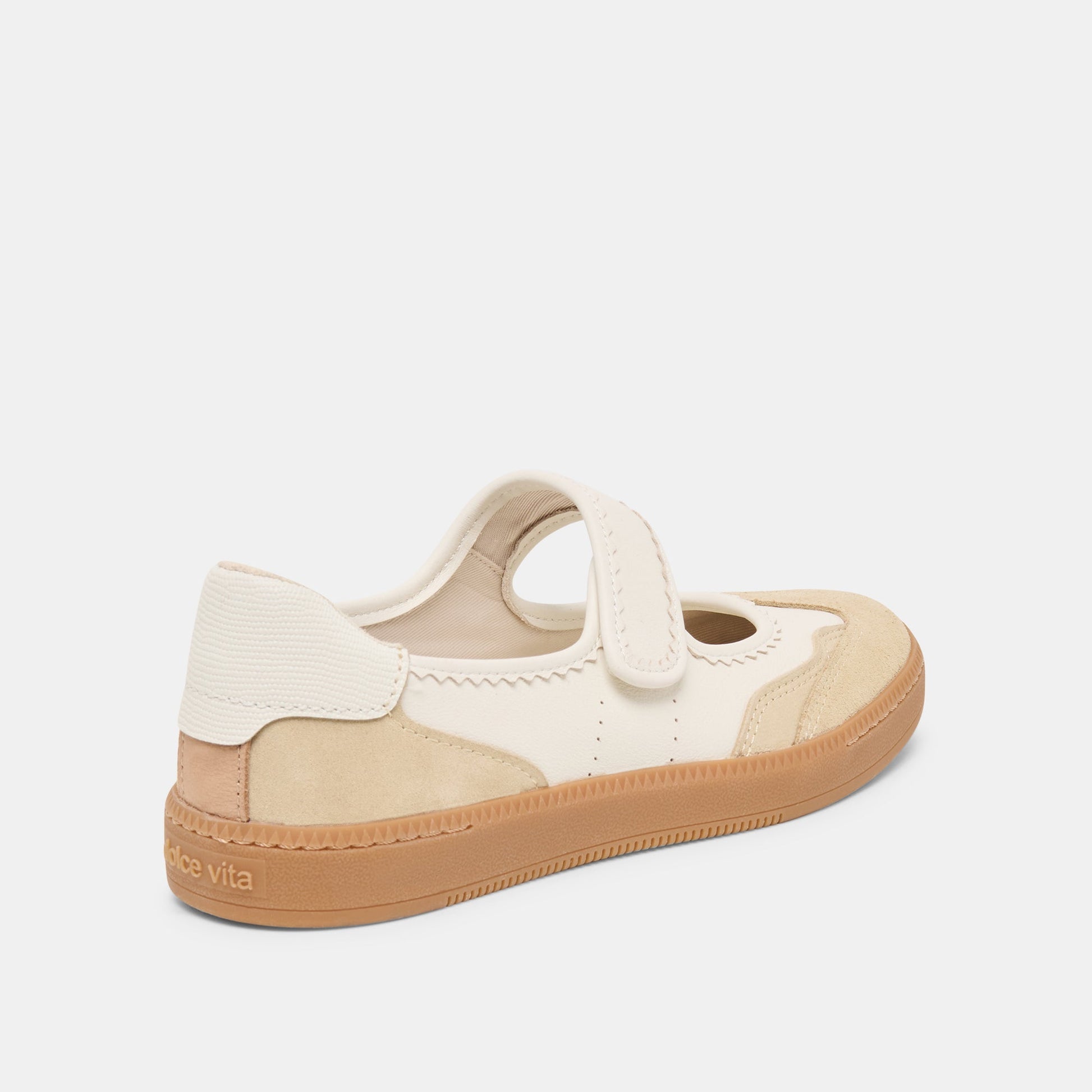 Nanet Ivory Multi Leather Sneakers Dolce Vita Outlet