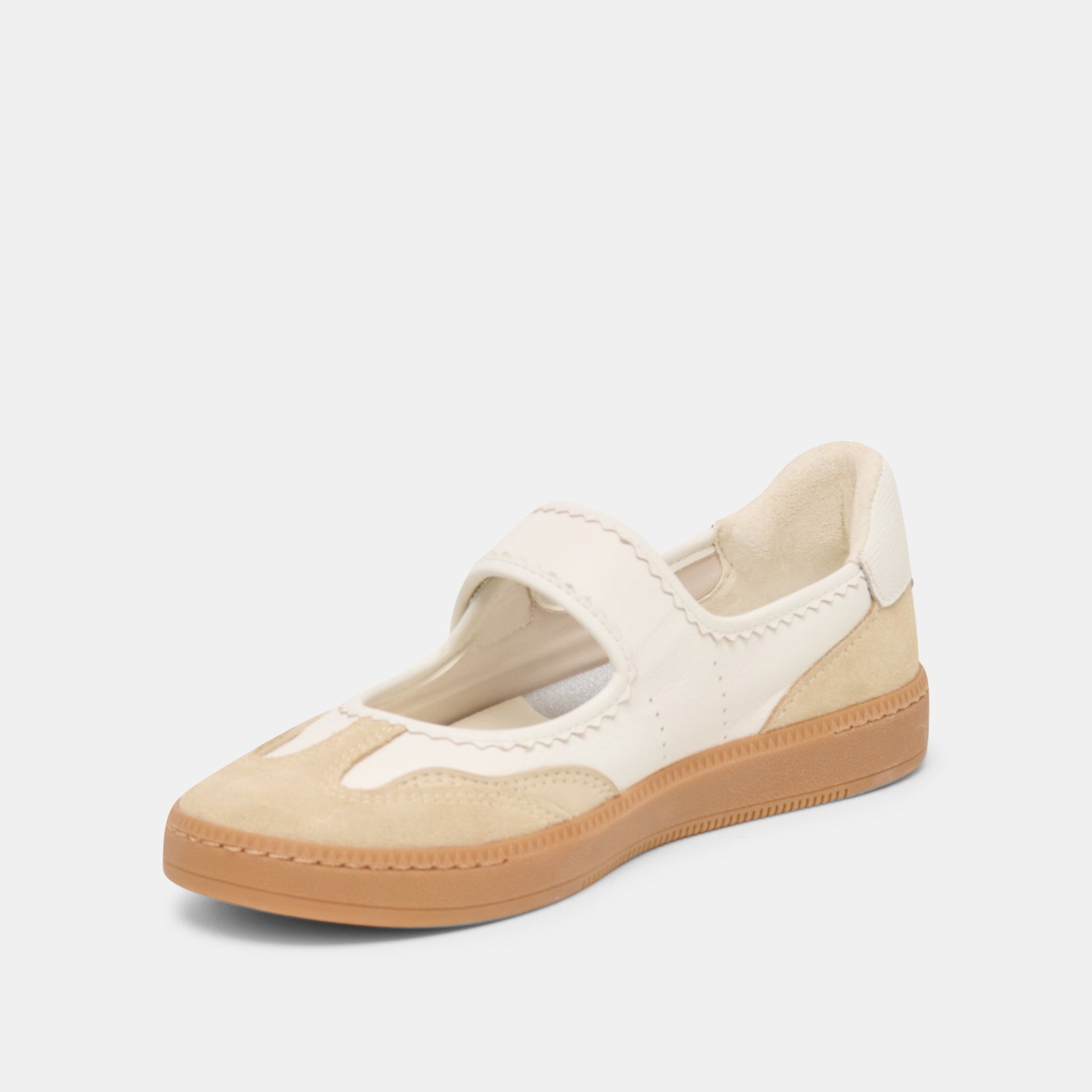 Nanet Ivory Multi Leather Sneakers Dolce Vita Outlet
