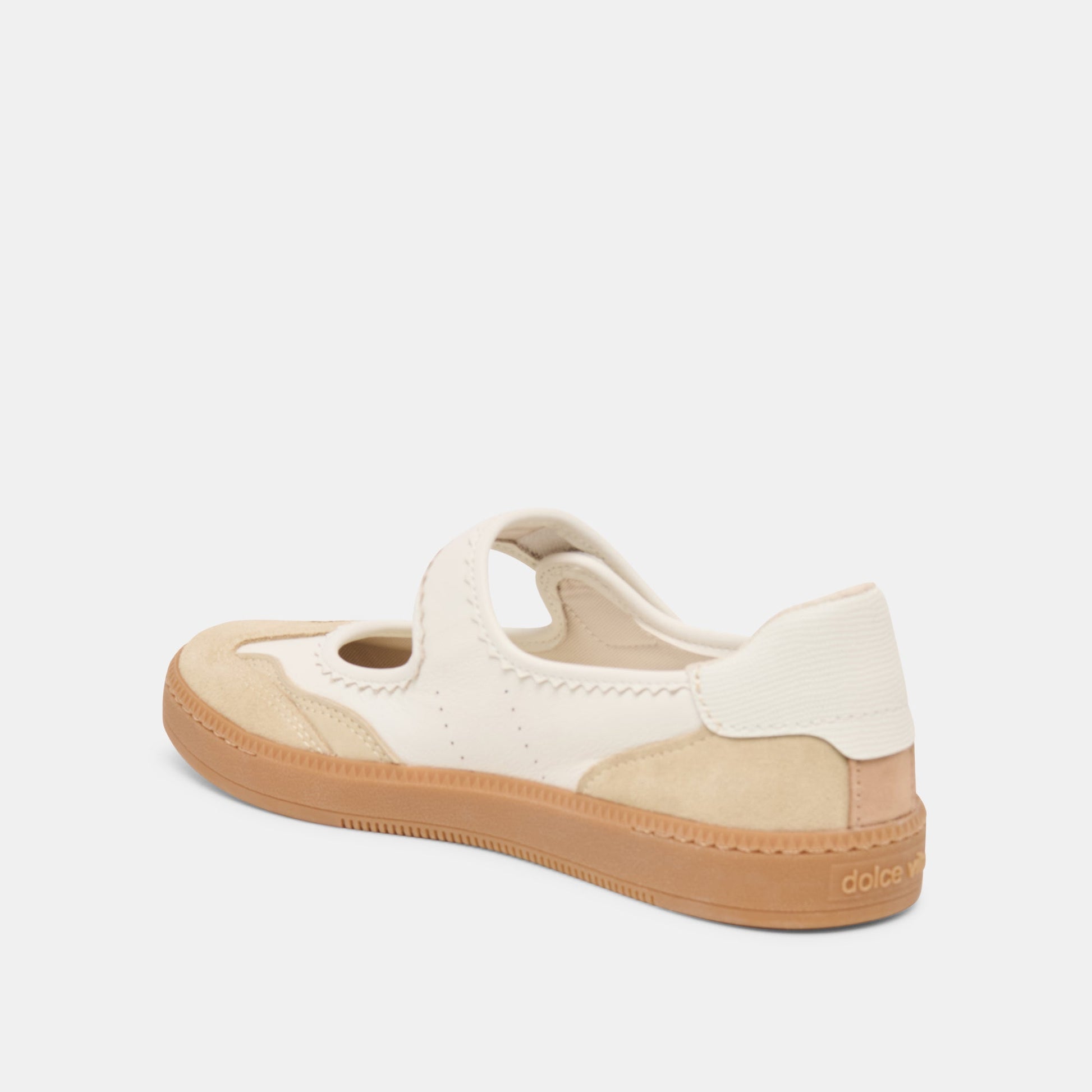 Nanet Ivory Multi Leather Sneakers Dolce Vita Outlet