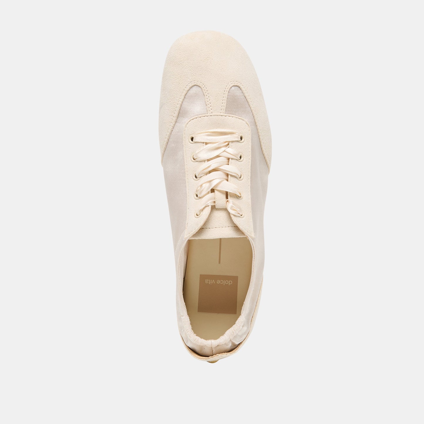 Itzy Vanilla Satin Sneakers Dolce Vita For sale