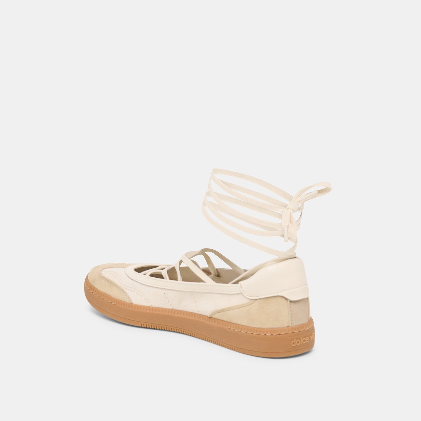 Nyomie Ivory Multi Leather Sneakers Dolce Vita us