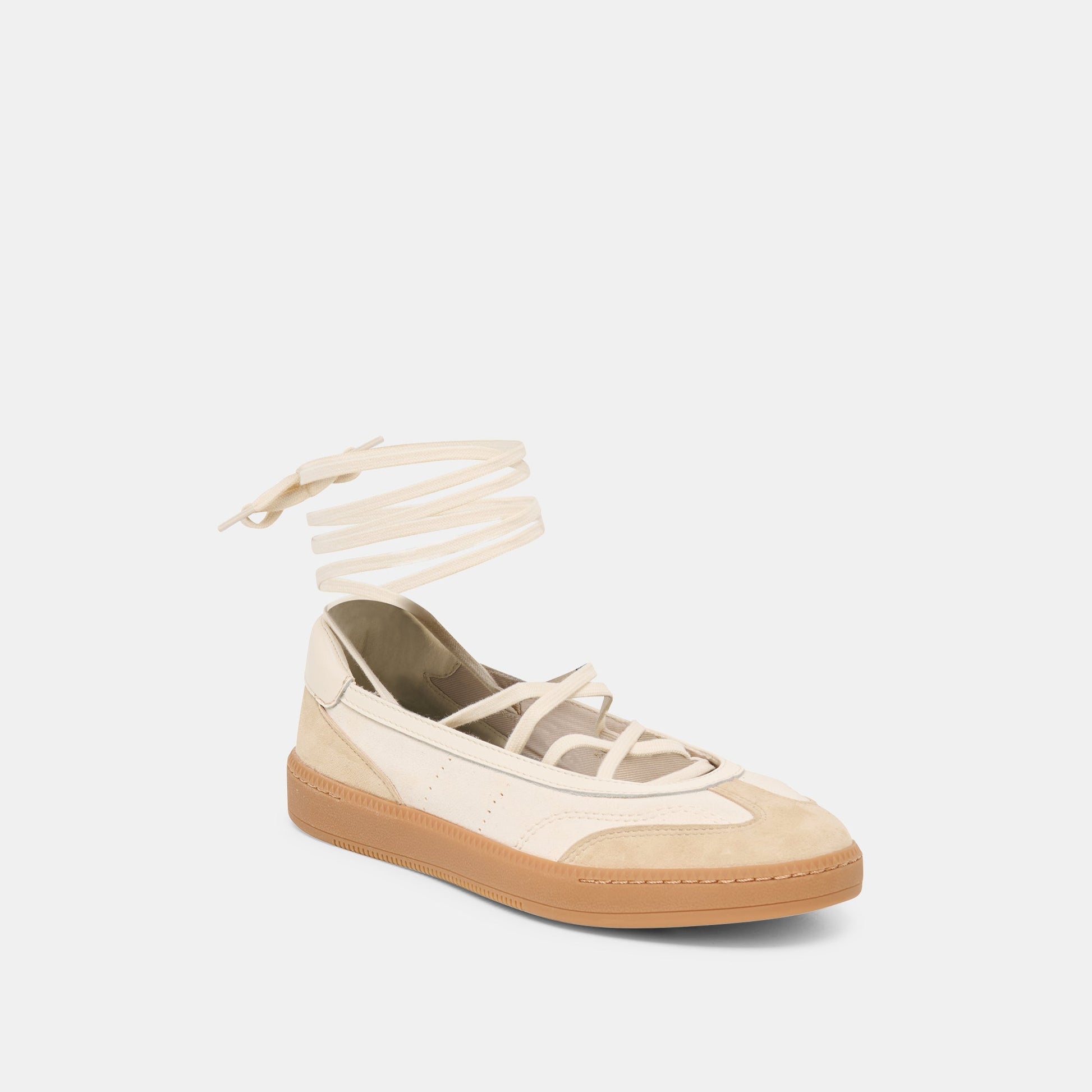 Nyomie Ivory Multi Leather Sneakers Dolce Vita us