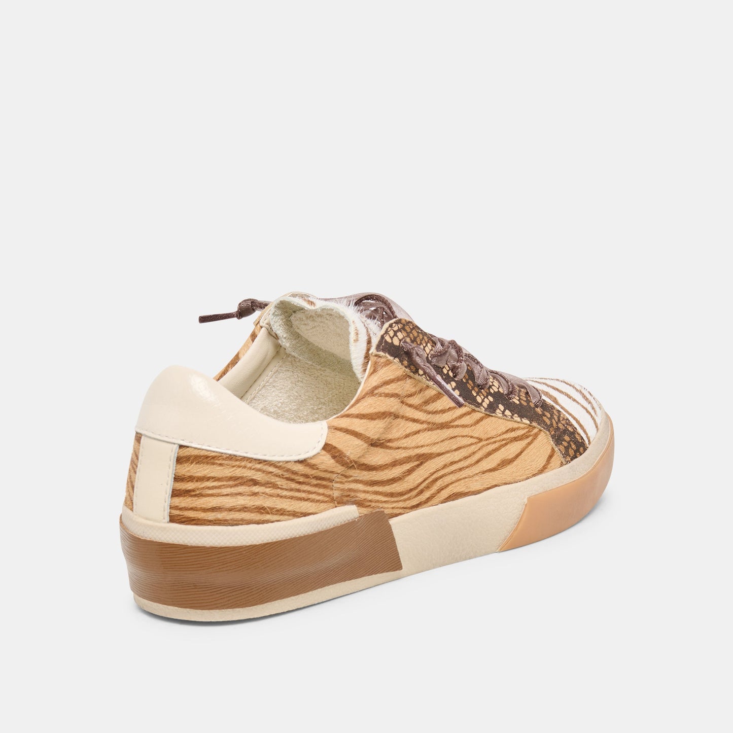 Zina Zebra Multi Calf Hair Sneakers Dolce Vita Discount