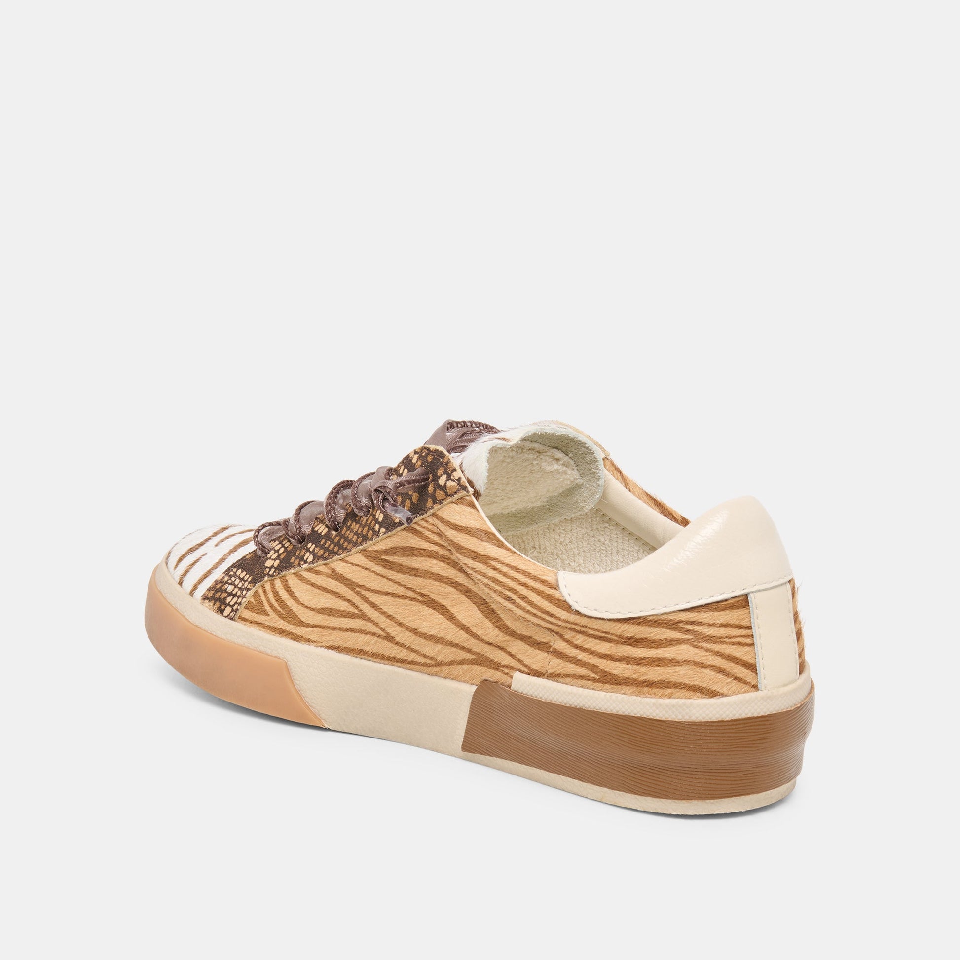 Zina Zebra Multi Calf Hair Sneakers Dolce Vita Discount