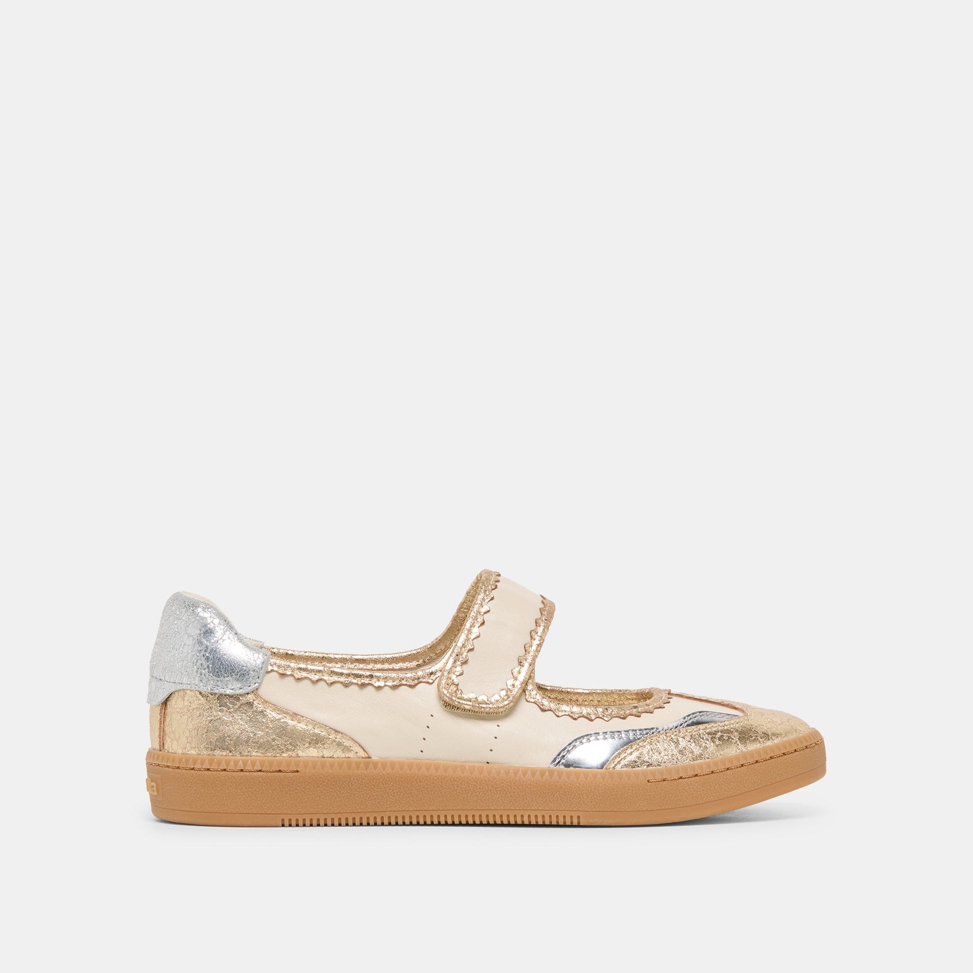 NANET Metallic Multi Leather Mary-Jane Sneakers Dolce Vita Sale