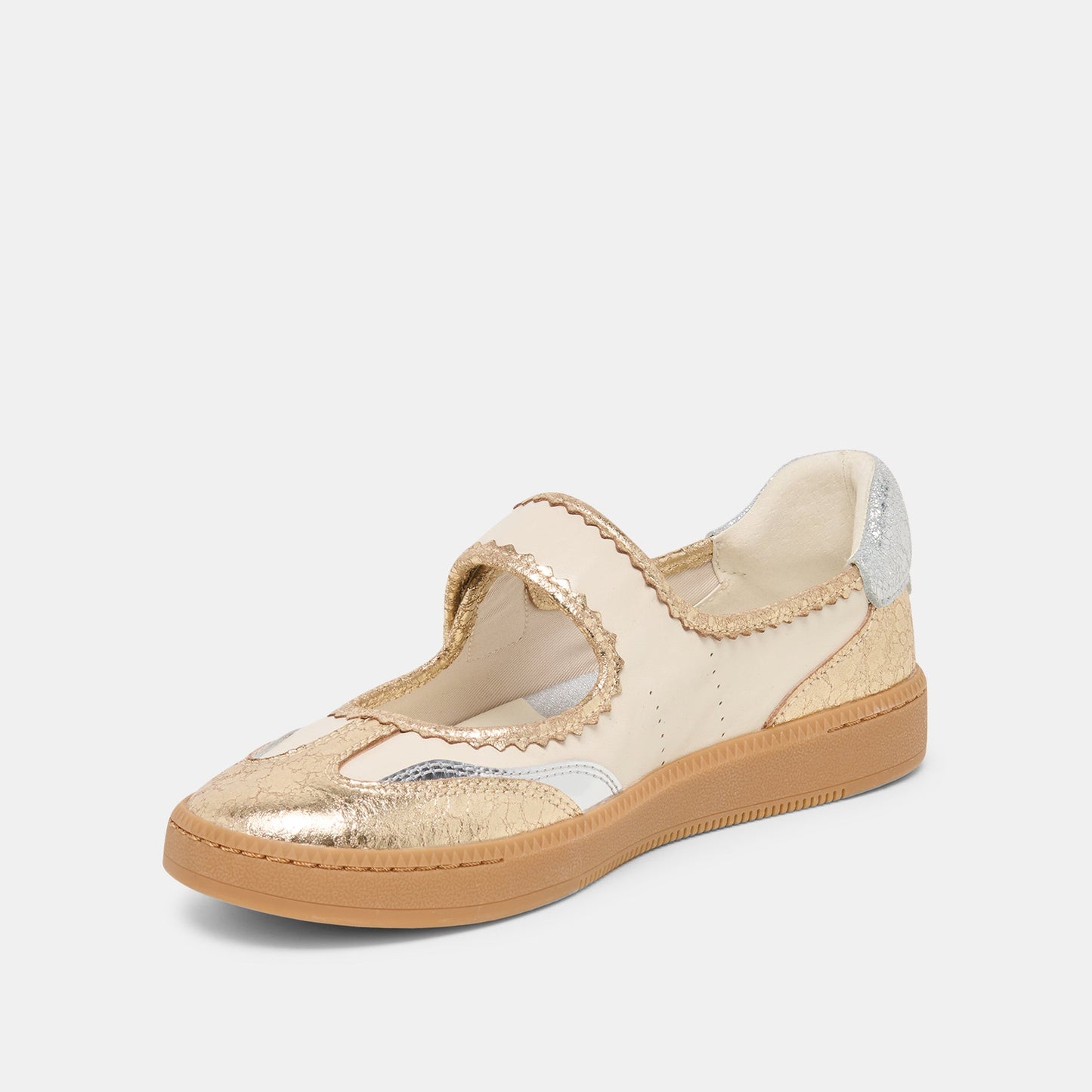 NANET Metallic Multi Leather Mary-Jane Sneakers Dolce Vita Sale