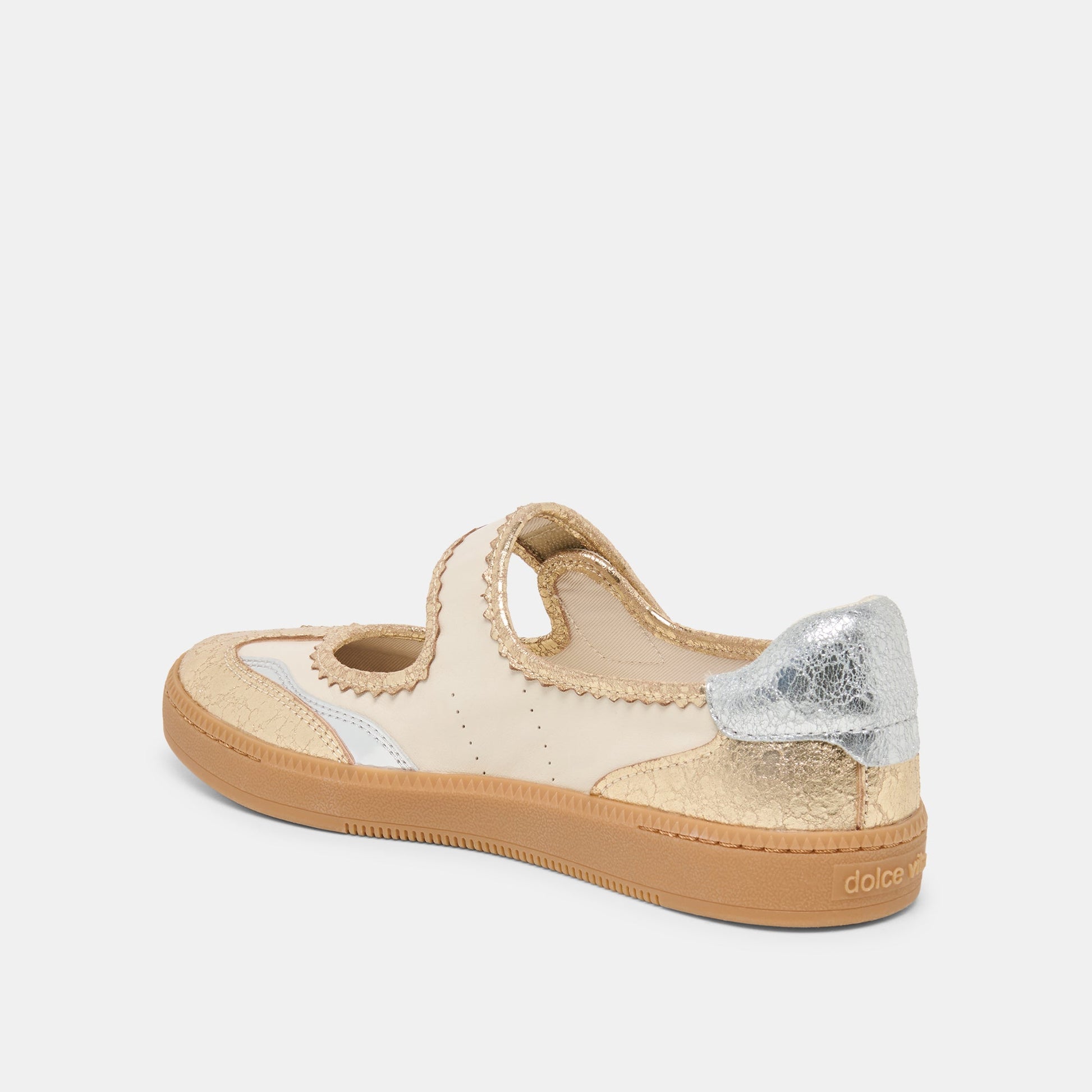 NANET Metallic Multi Leather Mary-Jane Sneakers Dolce Vita Sale