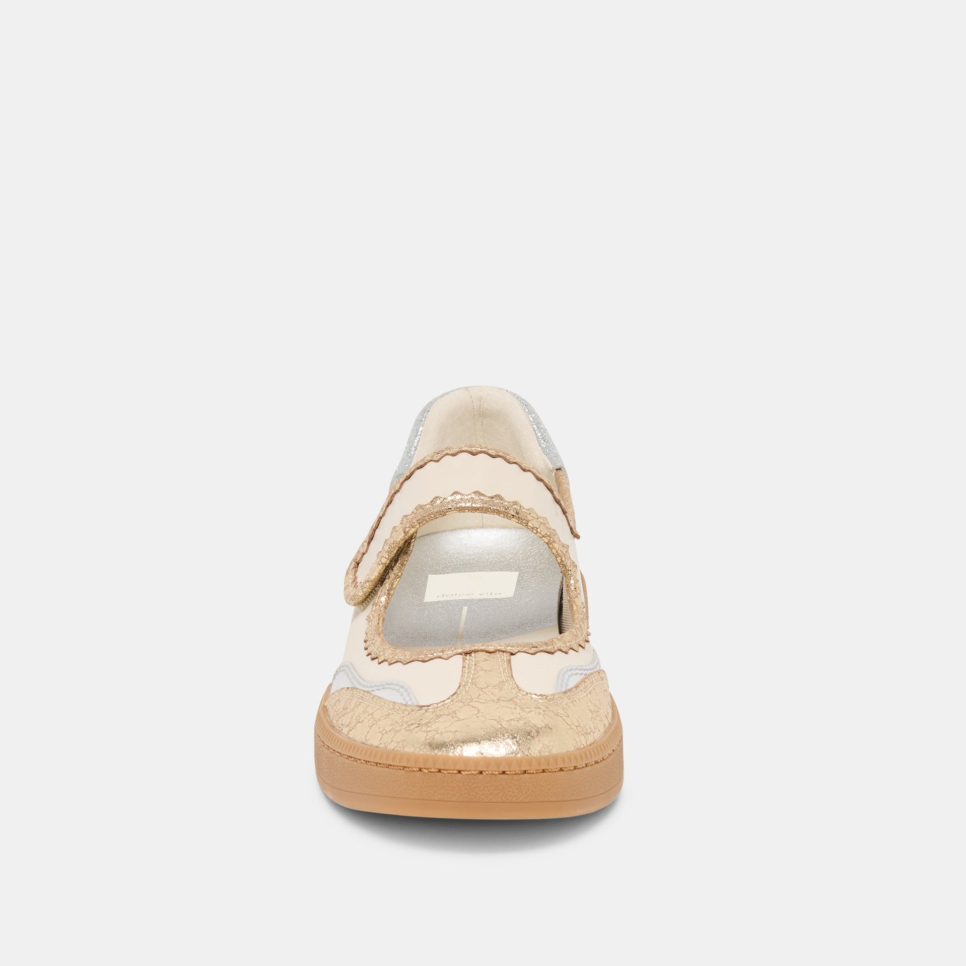 NANET Metallic Multi Leather Mary-Jane Sneakers Dolce Vita Sale