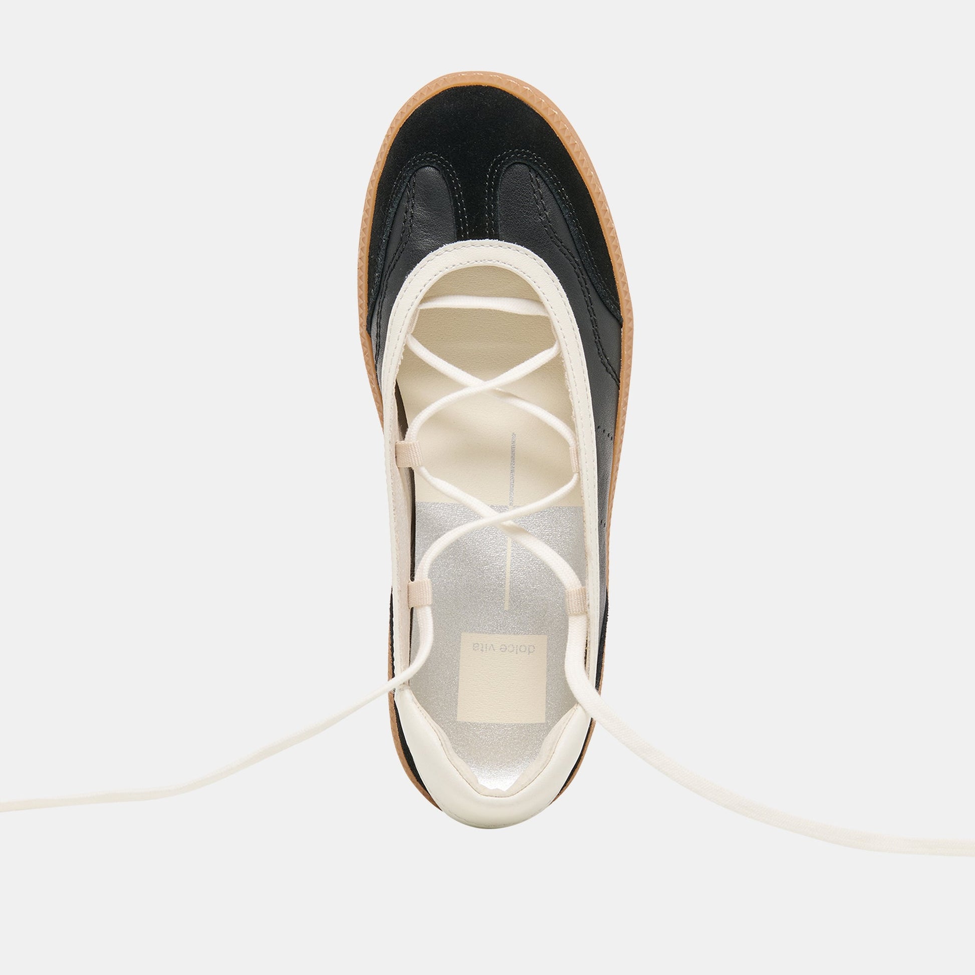 Nyomie Black Leather Sneakers Dolce Vita Outlet