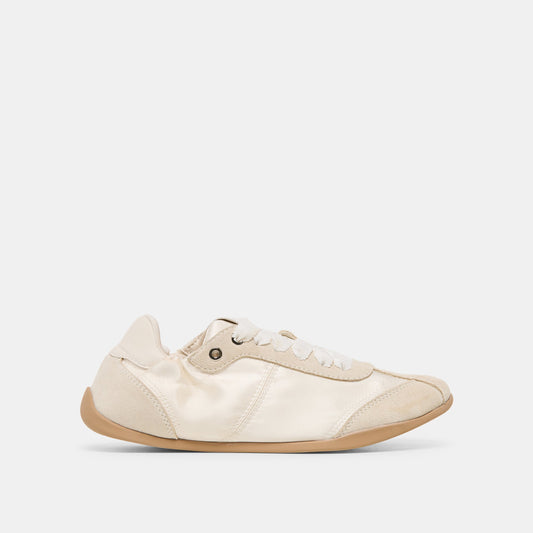Dakoda Off White Satin Sneakers Dolce Vita On sale