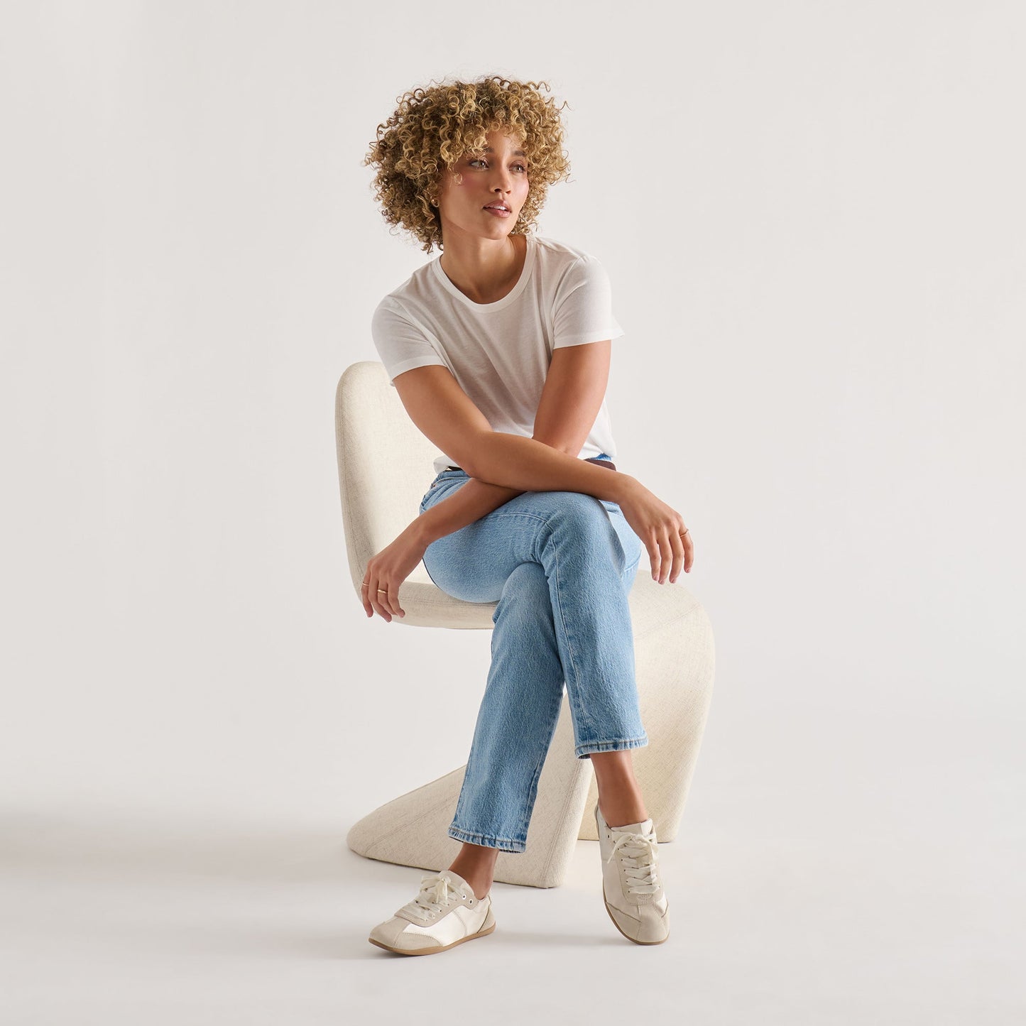 Dakoda Off White Satin Sneakers Dolce Vita On sale