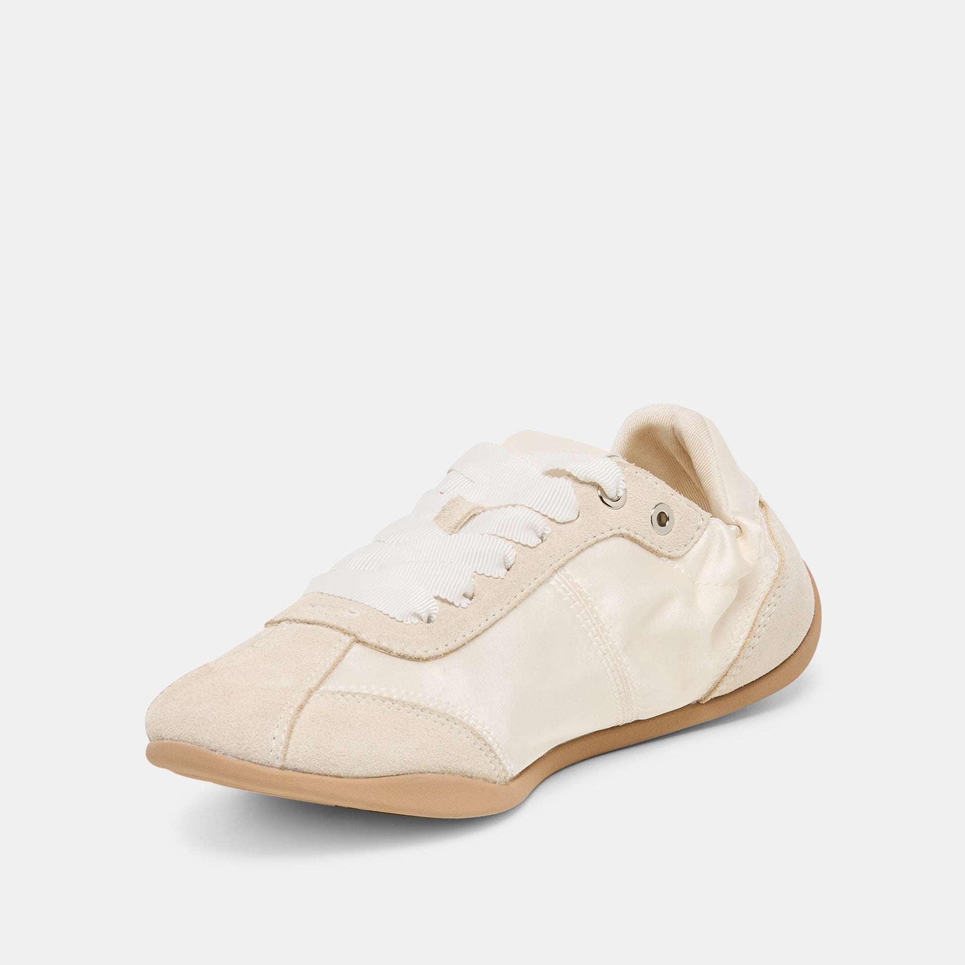 Dakoda Off White Satin Sneakers Dolce Vita On sale