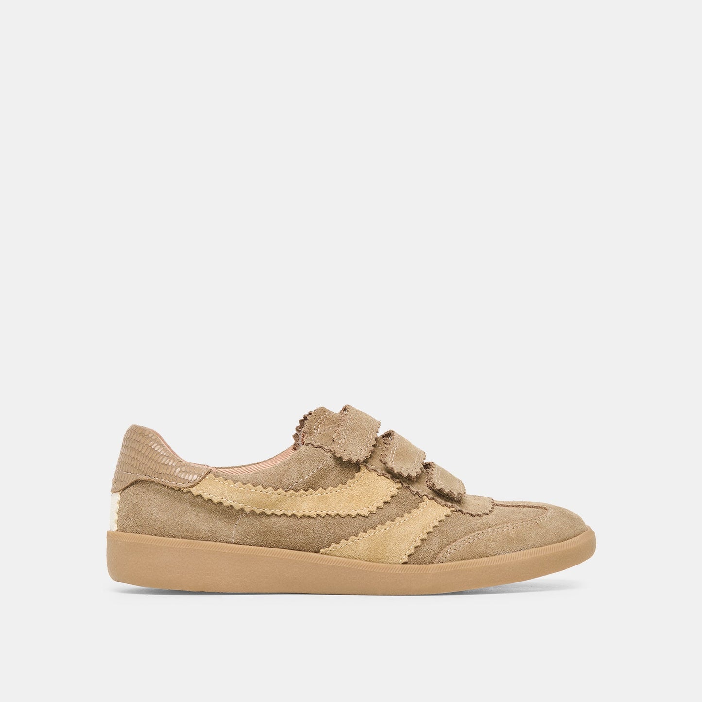 Merit Velcro Taupe Multi Leather Sneakers Dolce Vita For sale
