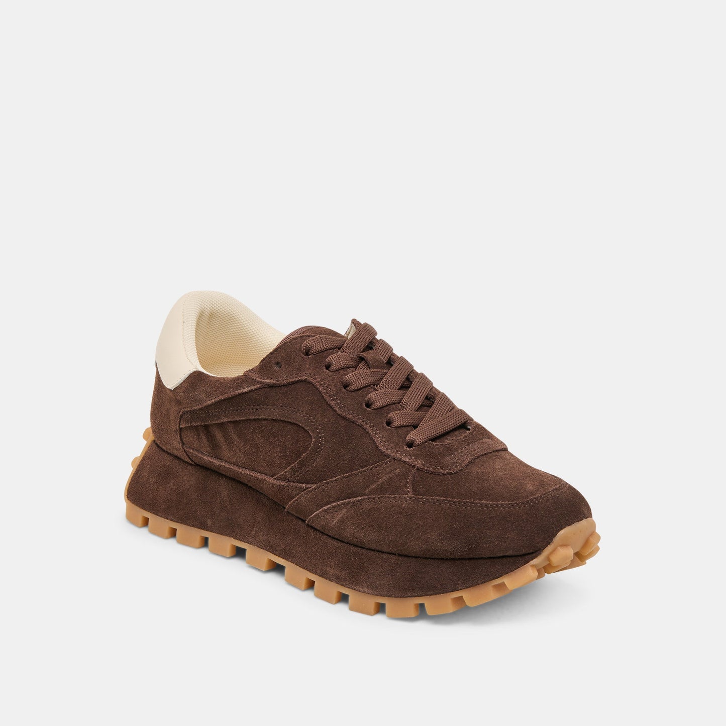 Tricia Dk Brown Suede Sneakers Dolce Vita us