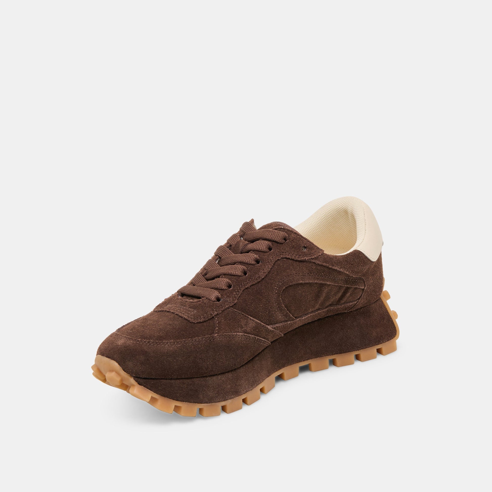 Tricia Dk Brown Suede Sneakers Dolce Vita us