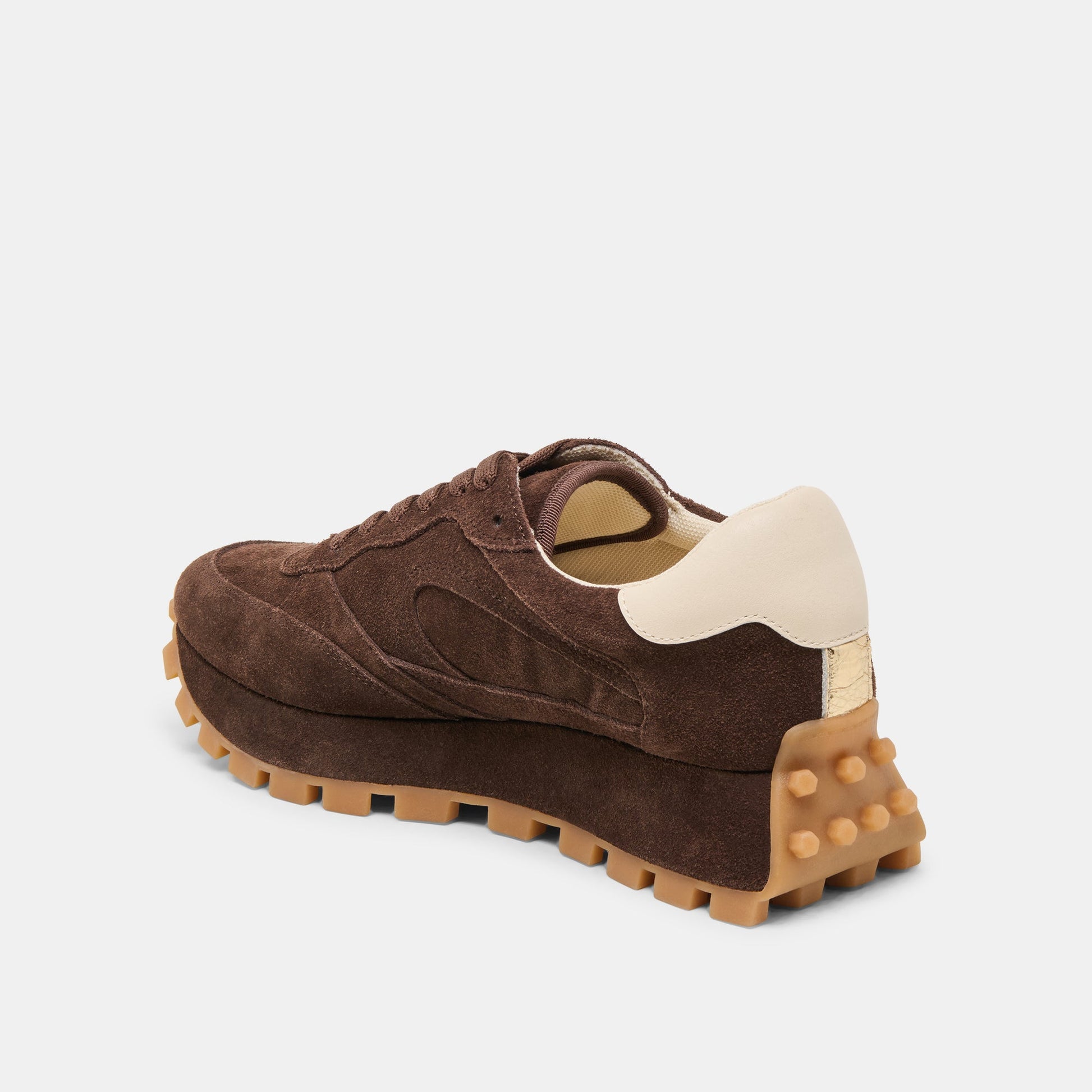 Tricia Dk Brown Suede Sneakers Dolce Vita us