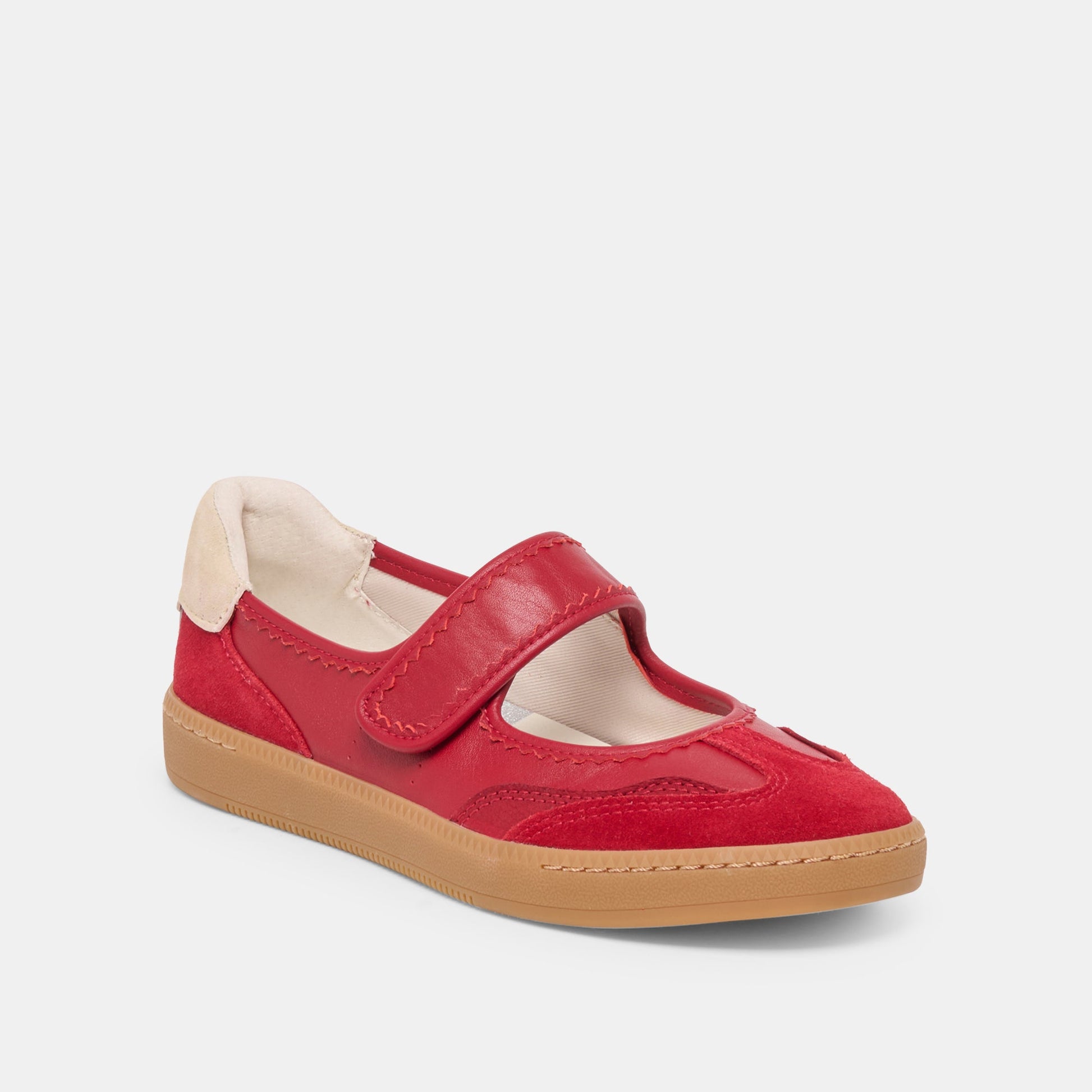 Nanet Crimson Leather Sneakers Dolce Vita Online