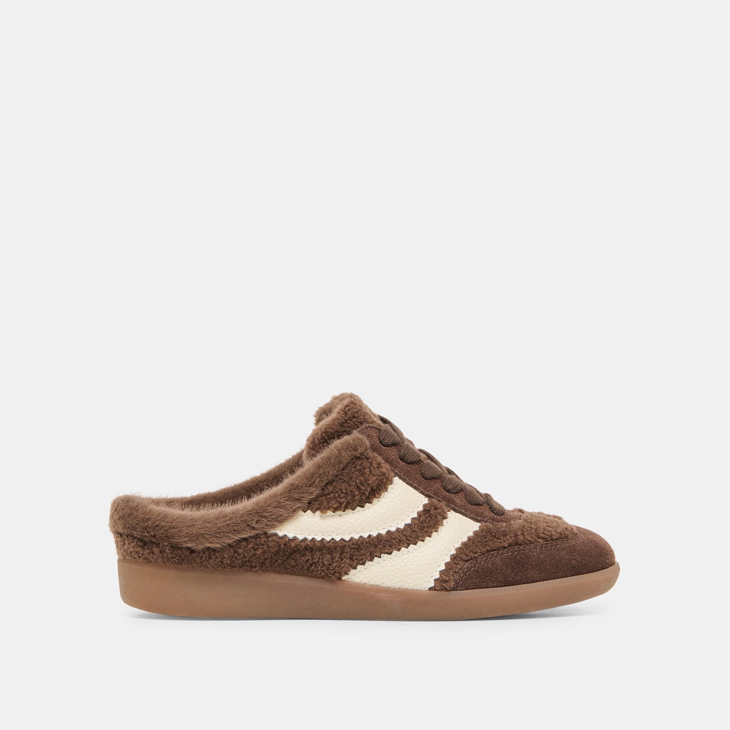Merit Slide Plush Dk Brown Plush Sneakers Dolce Vita Sale