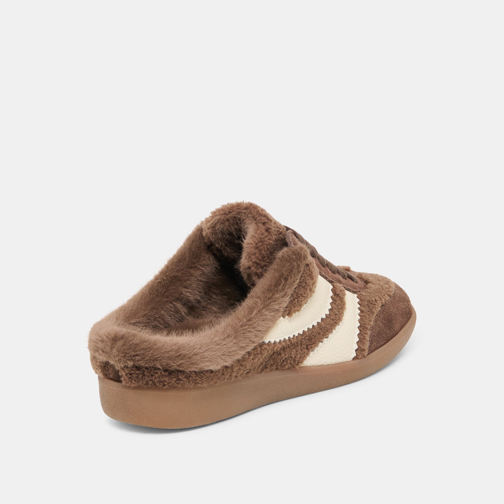Merit Slide Plush Dk Brown Plush Sneakers Dolce Vita Sale