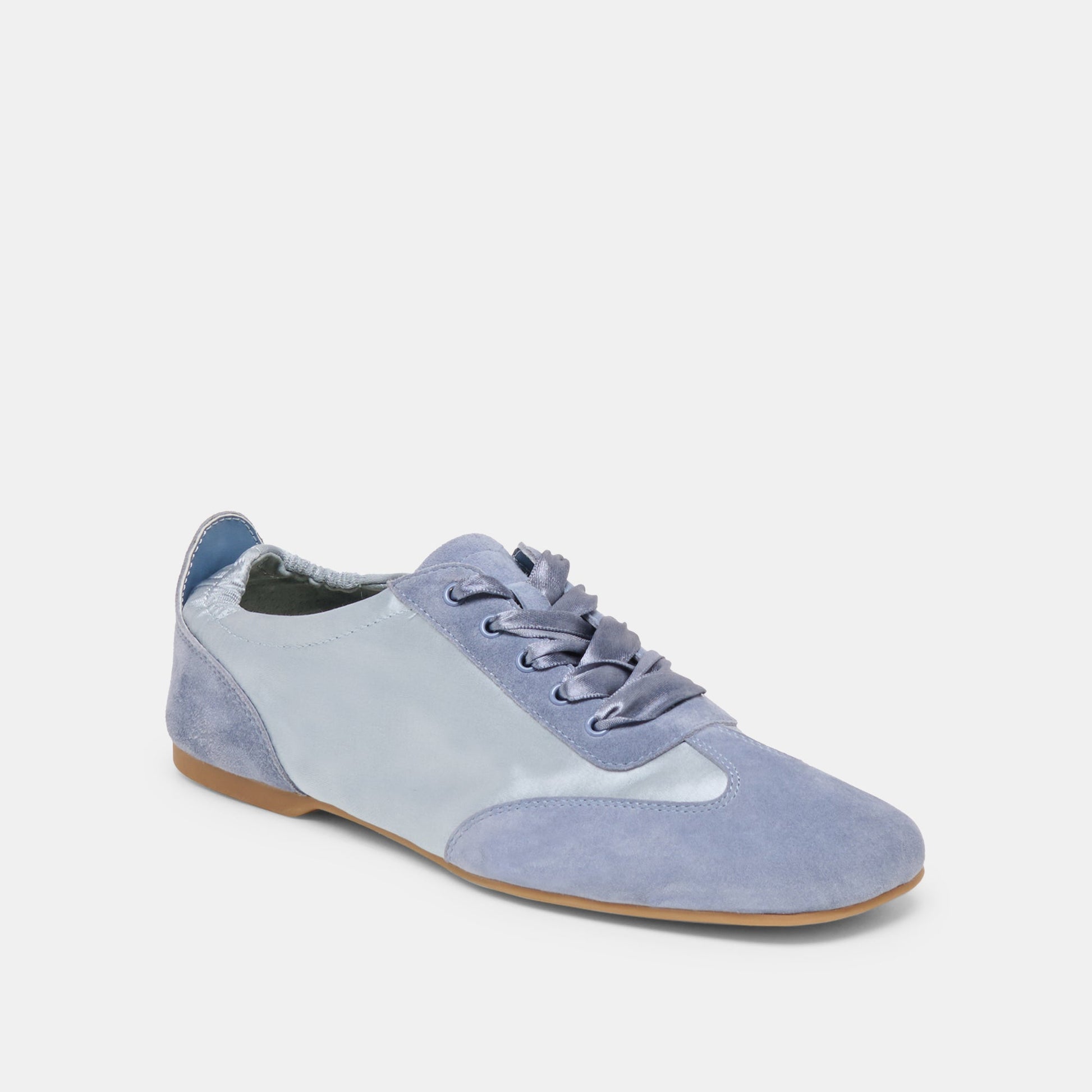 Itzy Periwinkle Satin Sneakers Dolce Vita Outlet