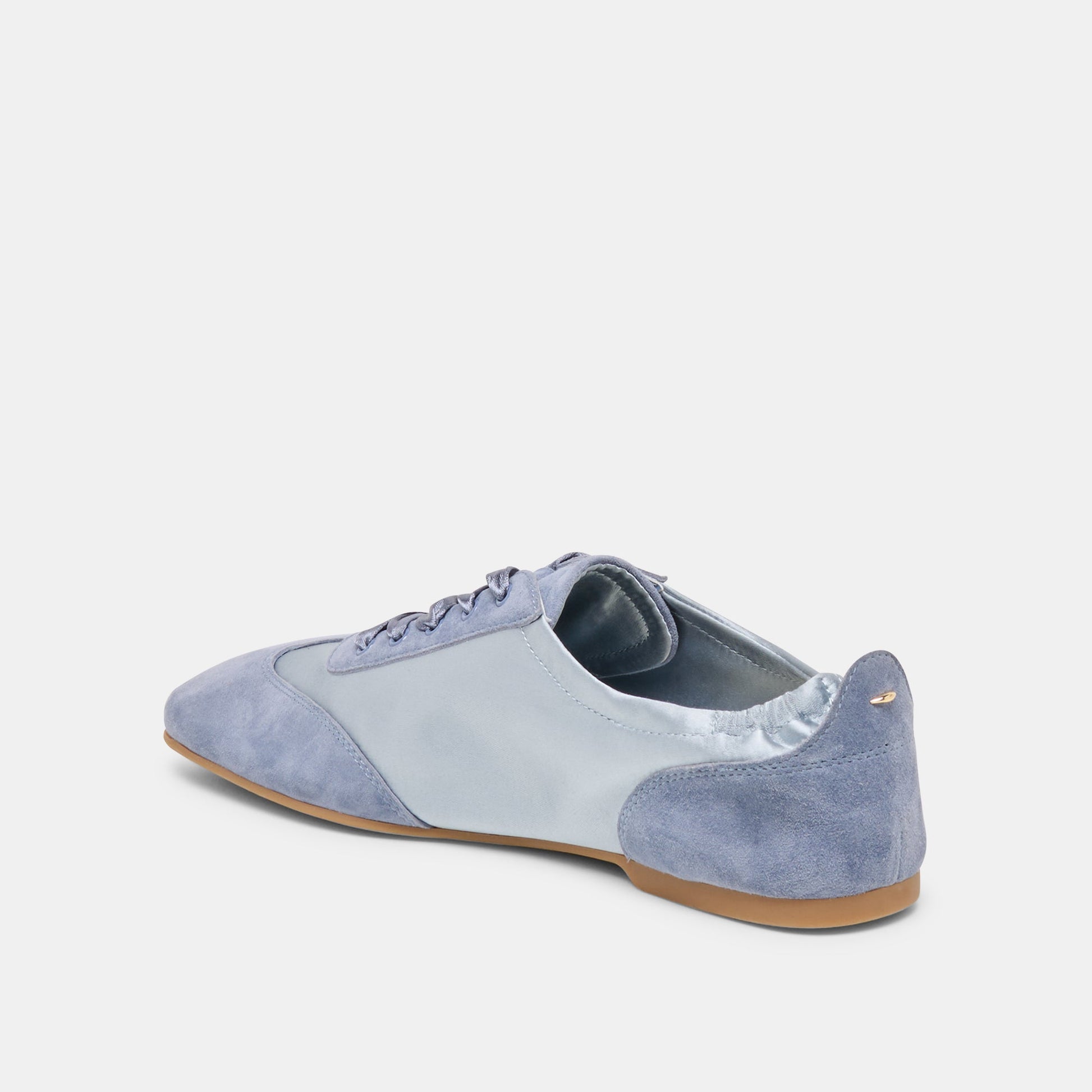 Itzy Periwinkle Satin Sneakers Dolce Vita Outlet